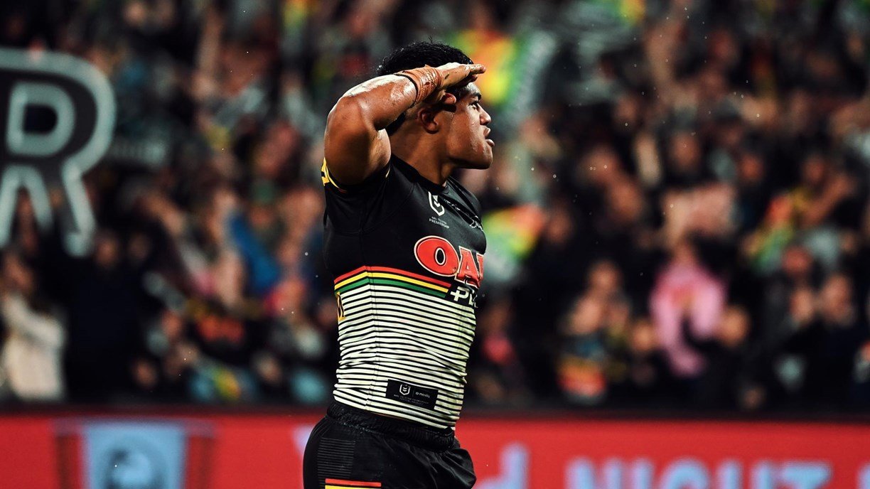 1224x688 Fan favourite Bizza shines again. Official website of the Penrith Panthers