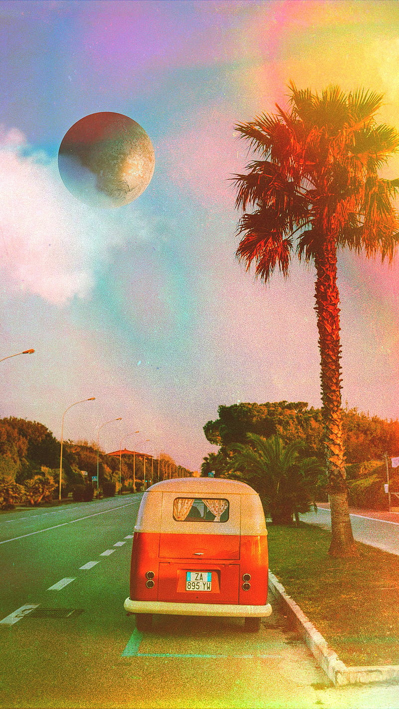 800x1422 A New World, Polishpattern, Beach, California, Clouds, Color, Digital, Digital Manipulation, HD Phone Wallpaper