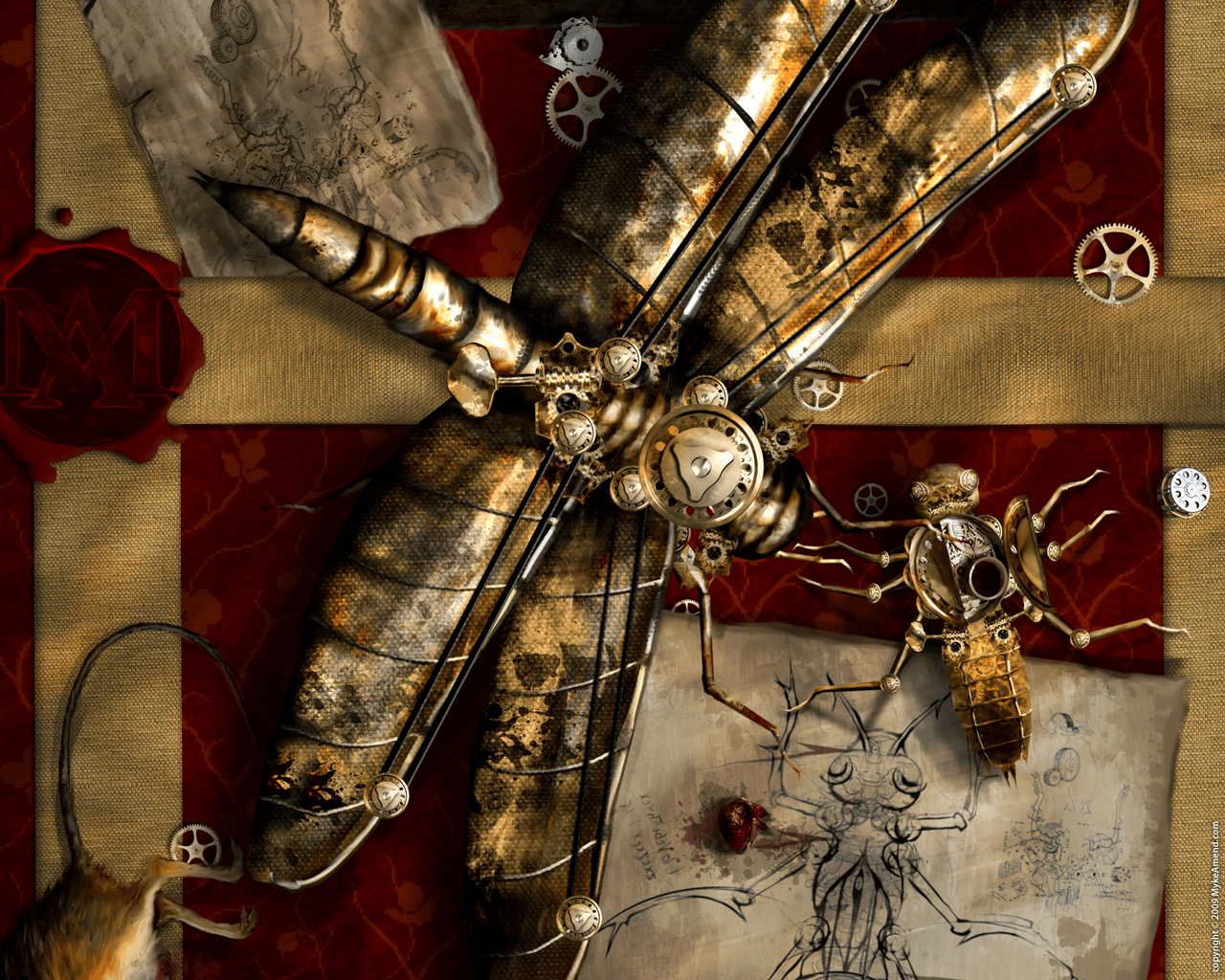 1280x1024 Conception Wallpaper. SteamPunk Art, Fantasy Paintings and Pop Surrealism Illustration
