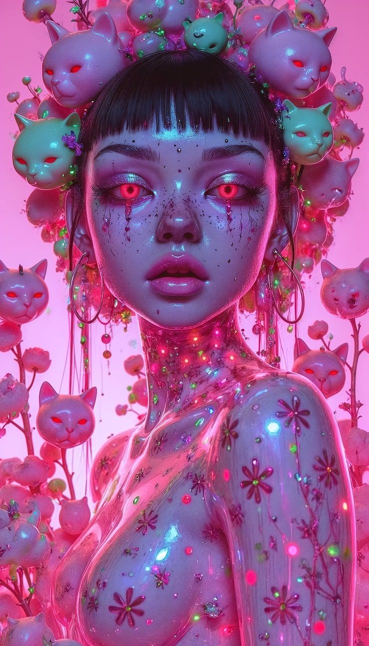 740x1295 Surreal art wallpaper Image