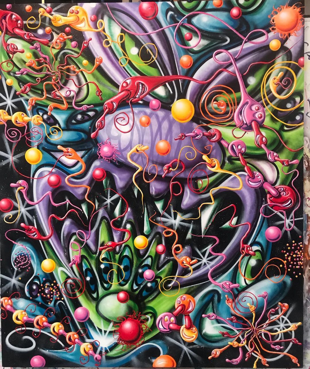 1080x1287 Kenny Scharf: Vibrant Pop Surrealism That Transforms Art Forever