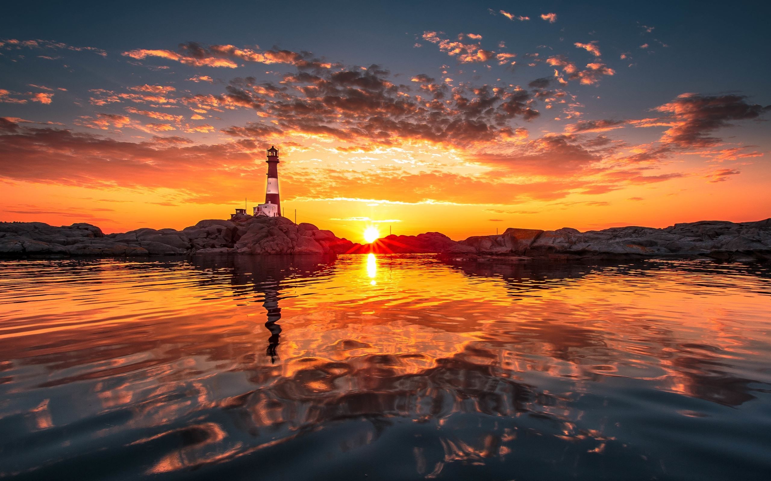 2560x1600 Sunset Glow MacBook Air Wallpaper Download