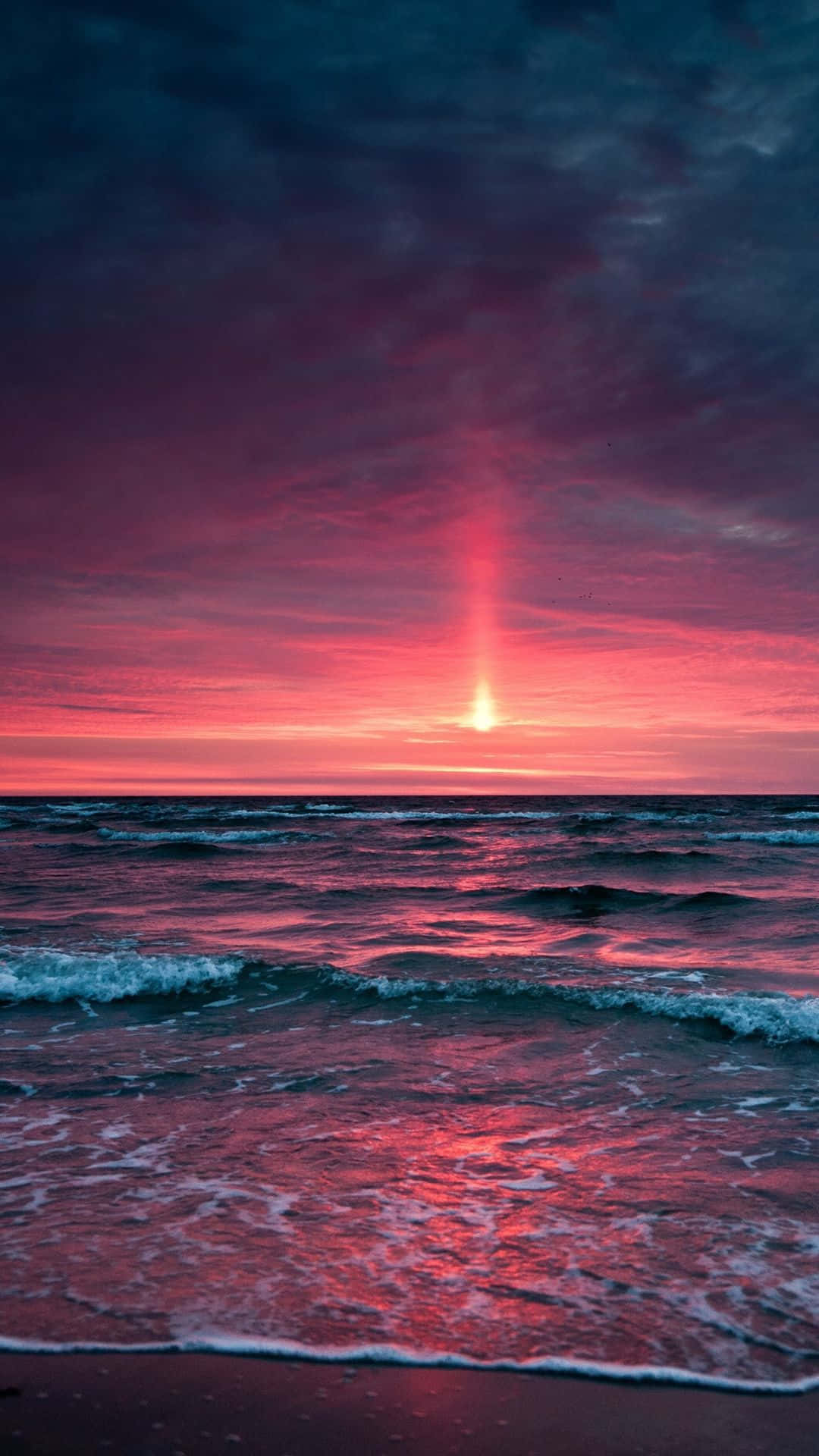 1080x1920 Download Serene Sunset Glow