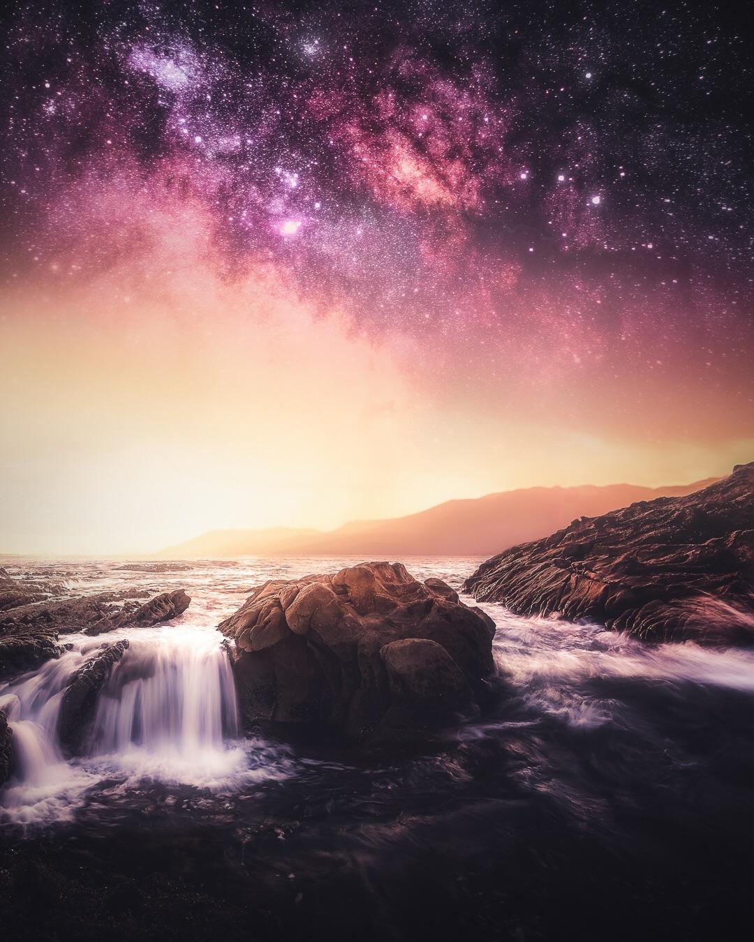 1080x1350 Sunset Glow [OC] [COMPOSITE] [1350x1080]