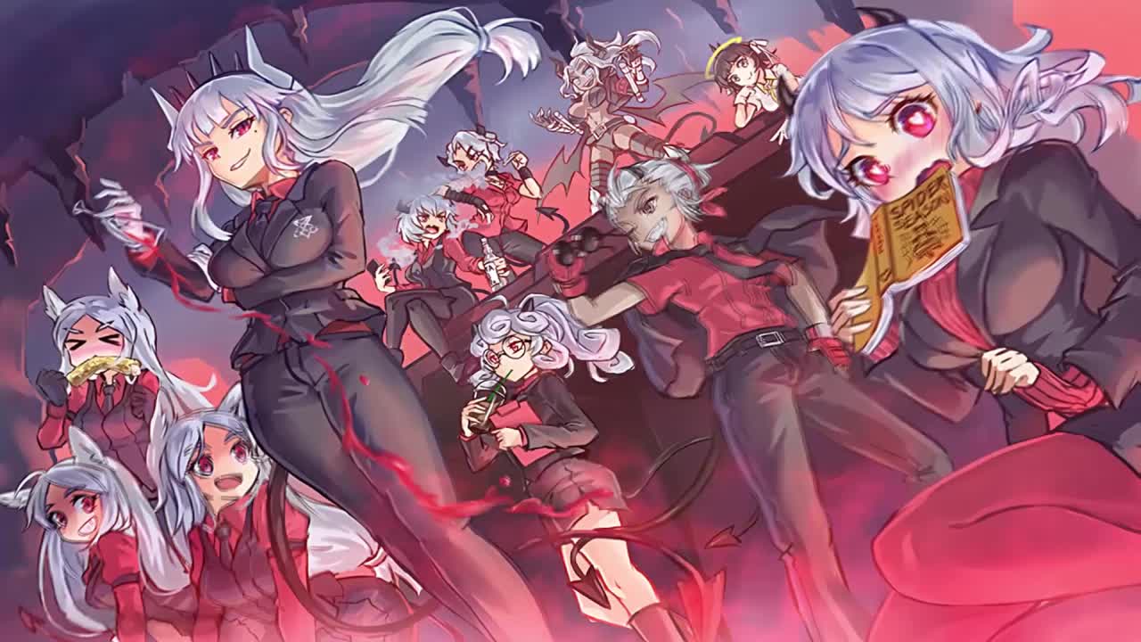 1280x720 Helltaker Live Wallpaper