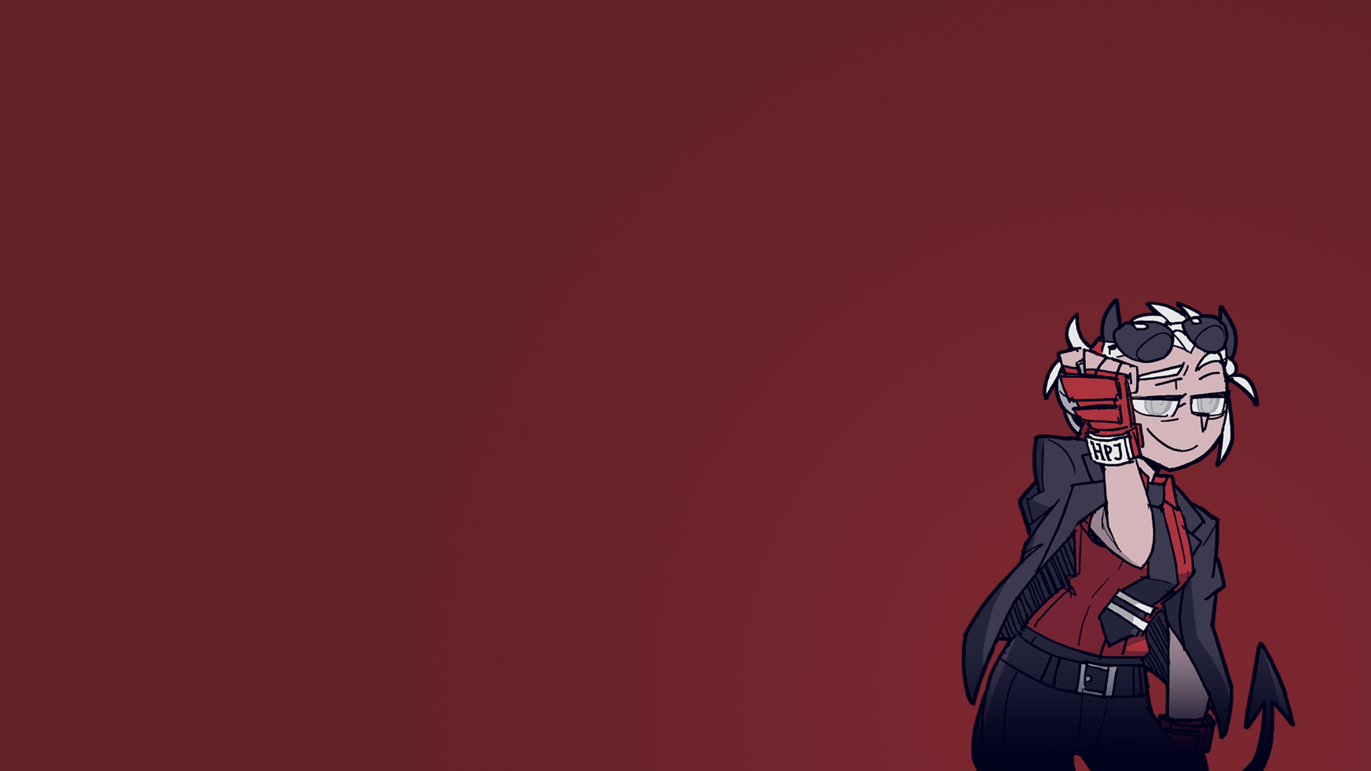 1920x1080 Download Justice (Helltaker) Video Game Helltaker HD Wallpaper