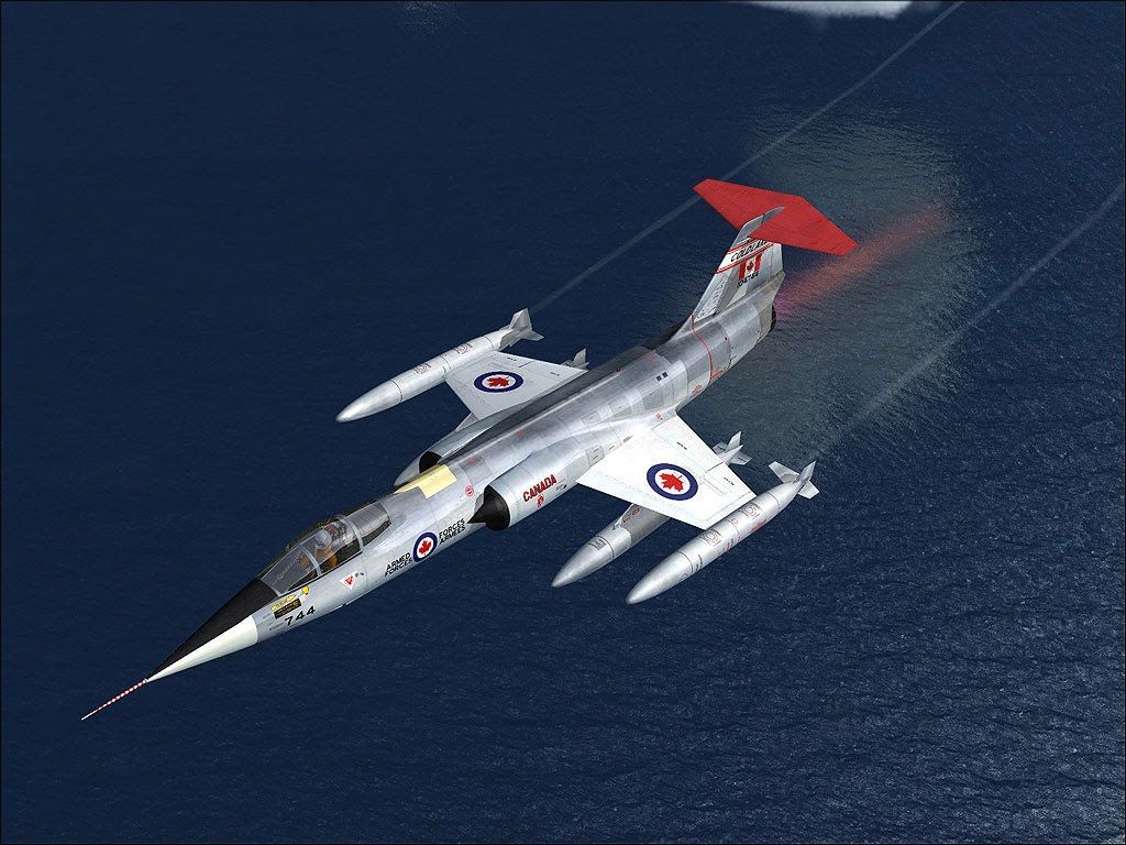 1024x768 Lockheed F 104 Starfighter Wallpaper