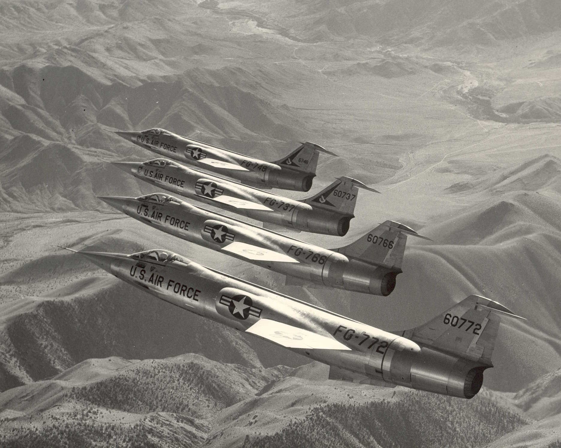 1873x1496 Download Military Lockheed F 104 Starfighter Wallpaper