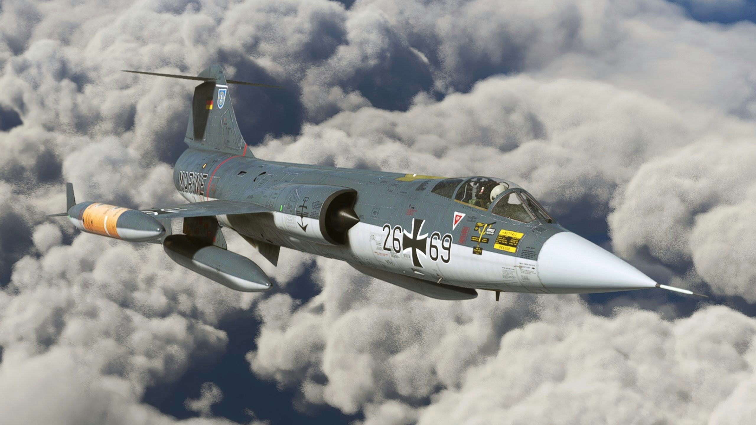 2560x1440 Sim Skunk Works Releases F 104 Starfighter For MSFS