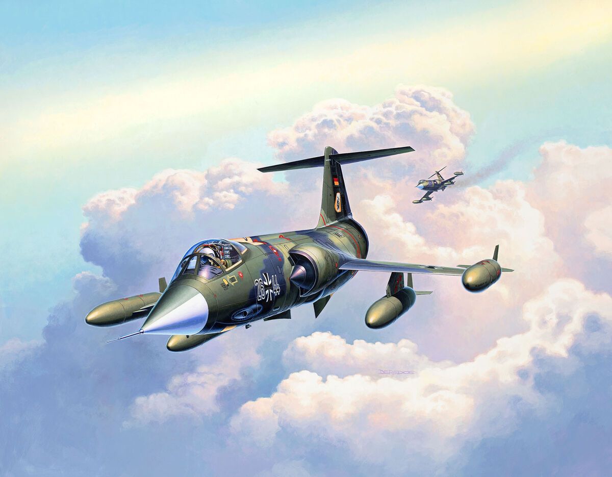 1200x935 Lockheed Martin F 104G Starfighter Revell 03904