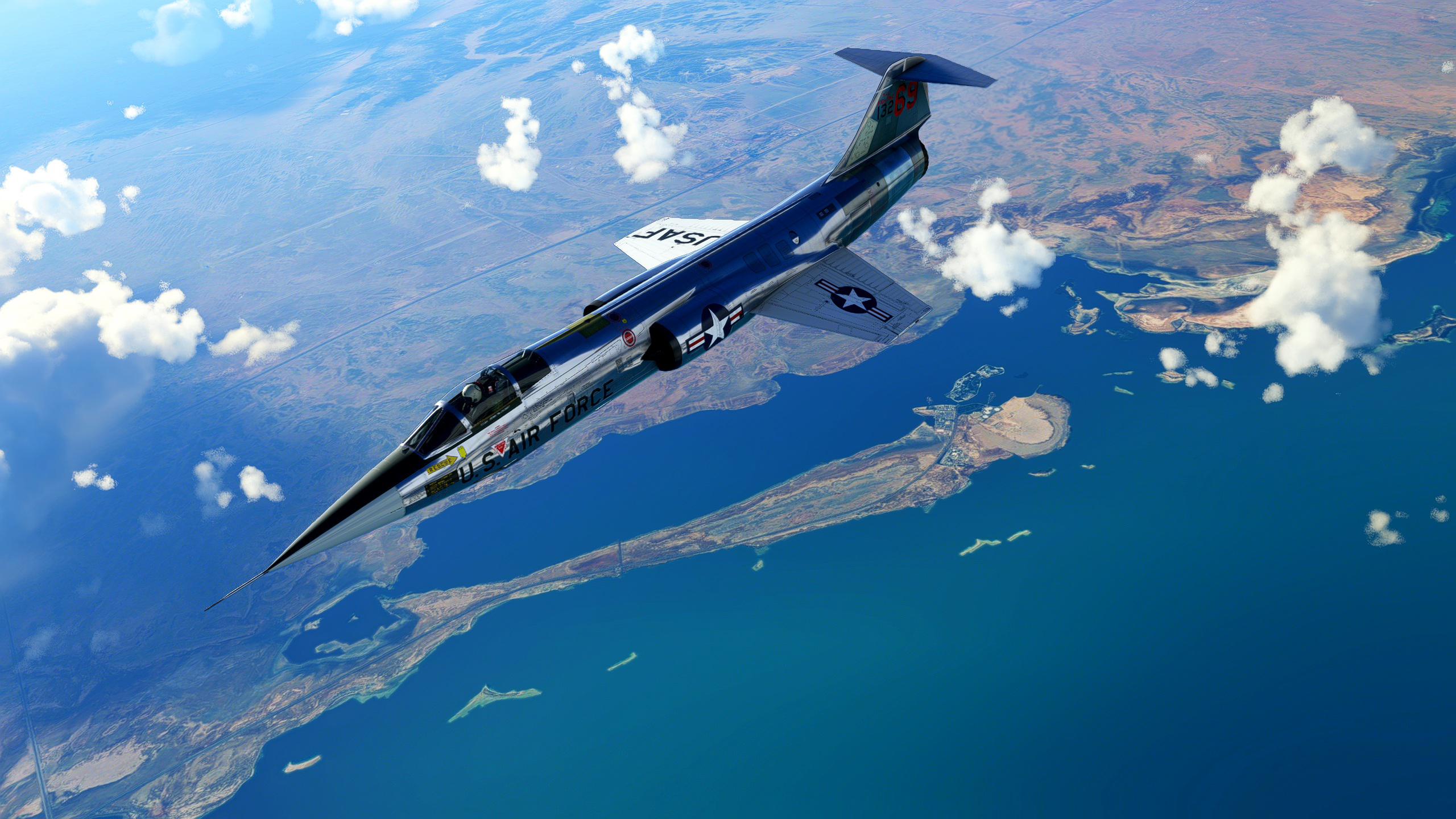 2560x1440 In my opinion, the Starfighter is the most beautiful aircraft