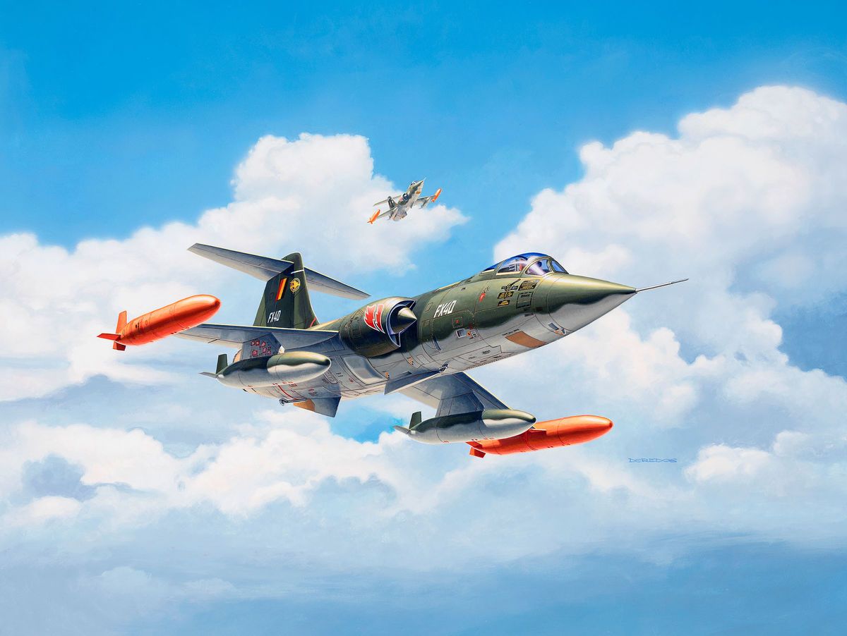 1200x902 F 104 G Starfighter RNAF BAF Revell 03879