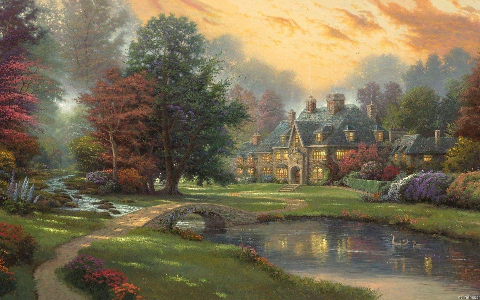1680x1050 Free download Wallpaper famous painting artist painter brush oil