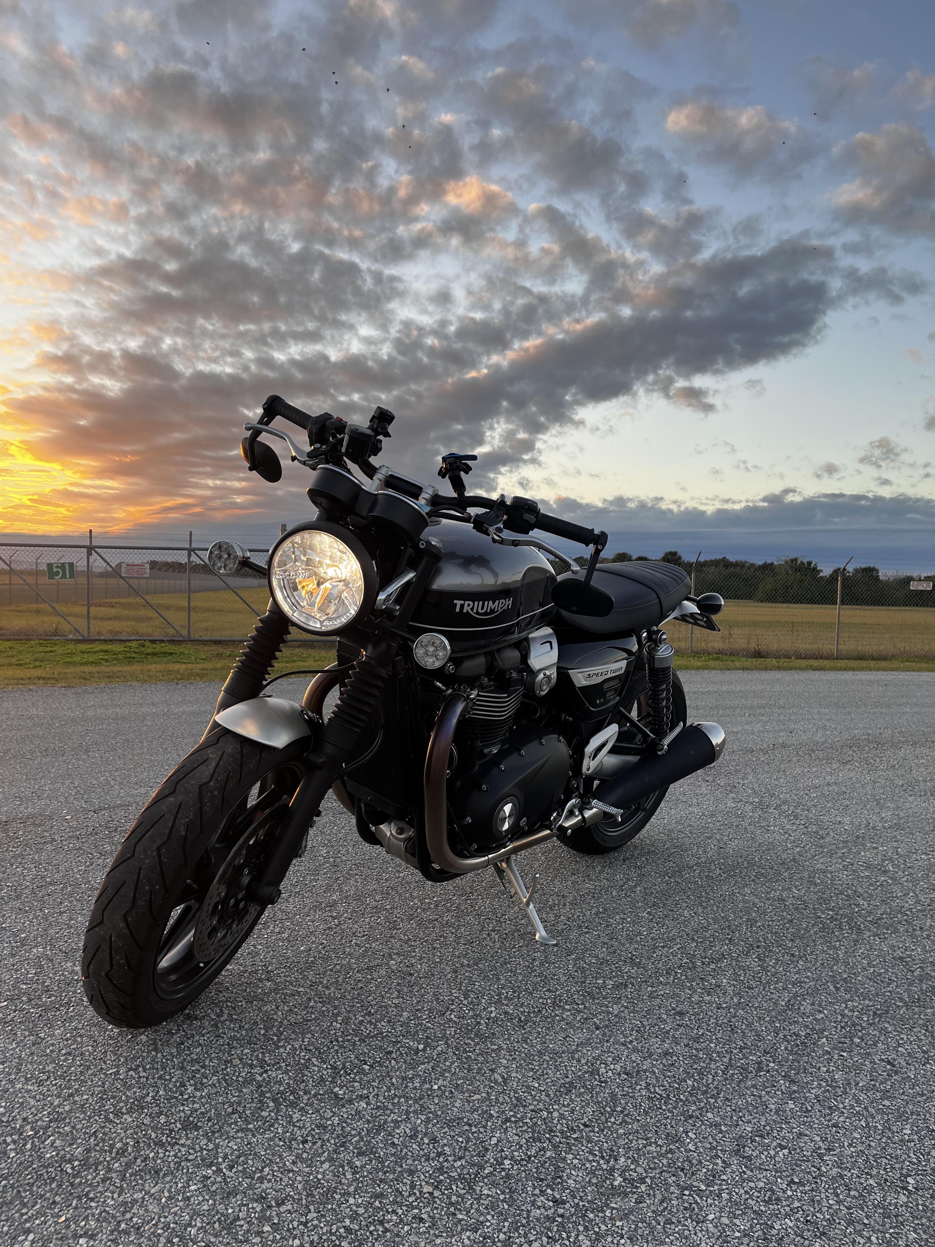 3024x4032 Had the honor to test ride a Speed Twin 1200 for the first time. I love it!