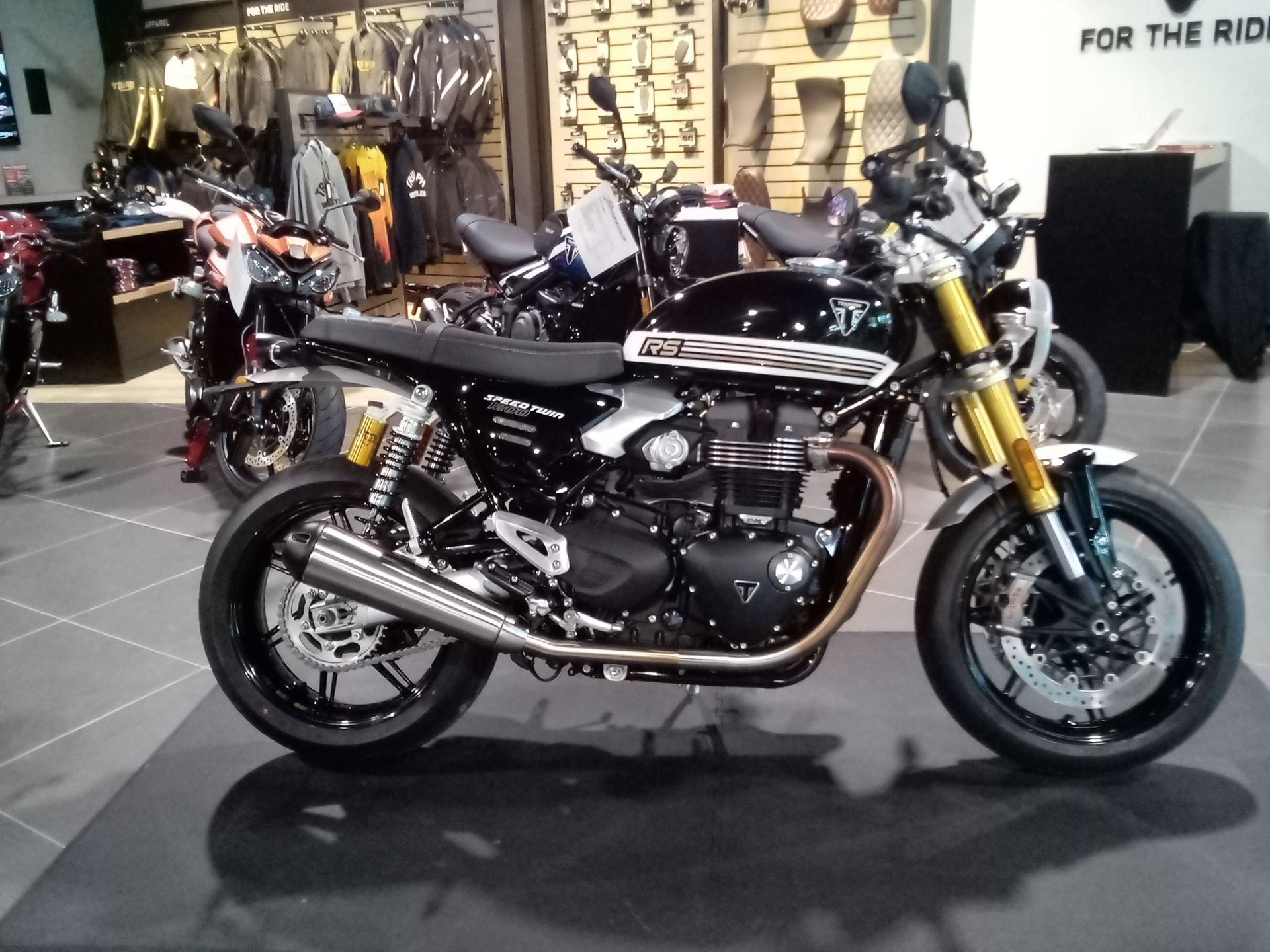 1920x1440 New 2025 Triumph Speed Twin 1200 RS Sapphire Black Motorcycles in Mooresville, North Carolina. Interstate Cycle and Watersports