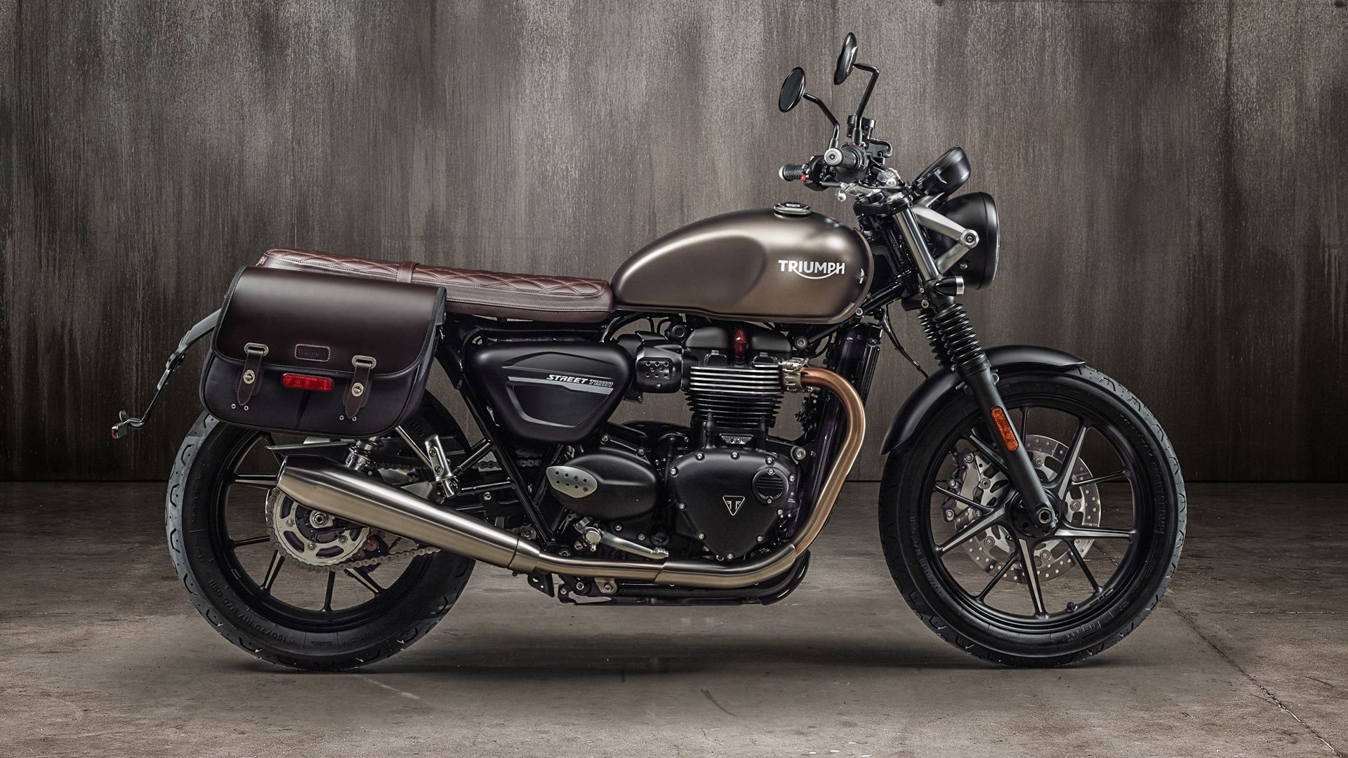 1920x1080 Triumph Street Twin Wallpaper