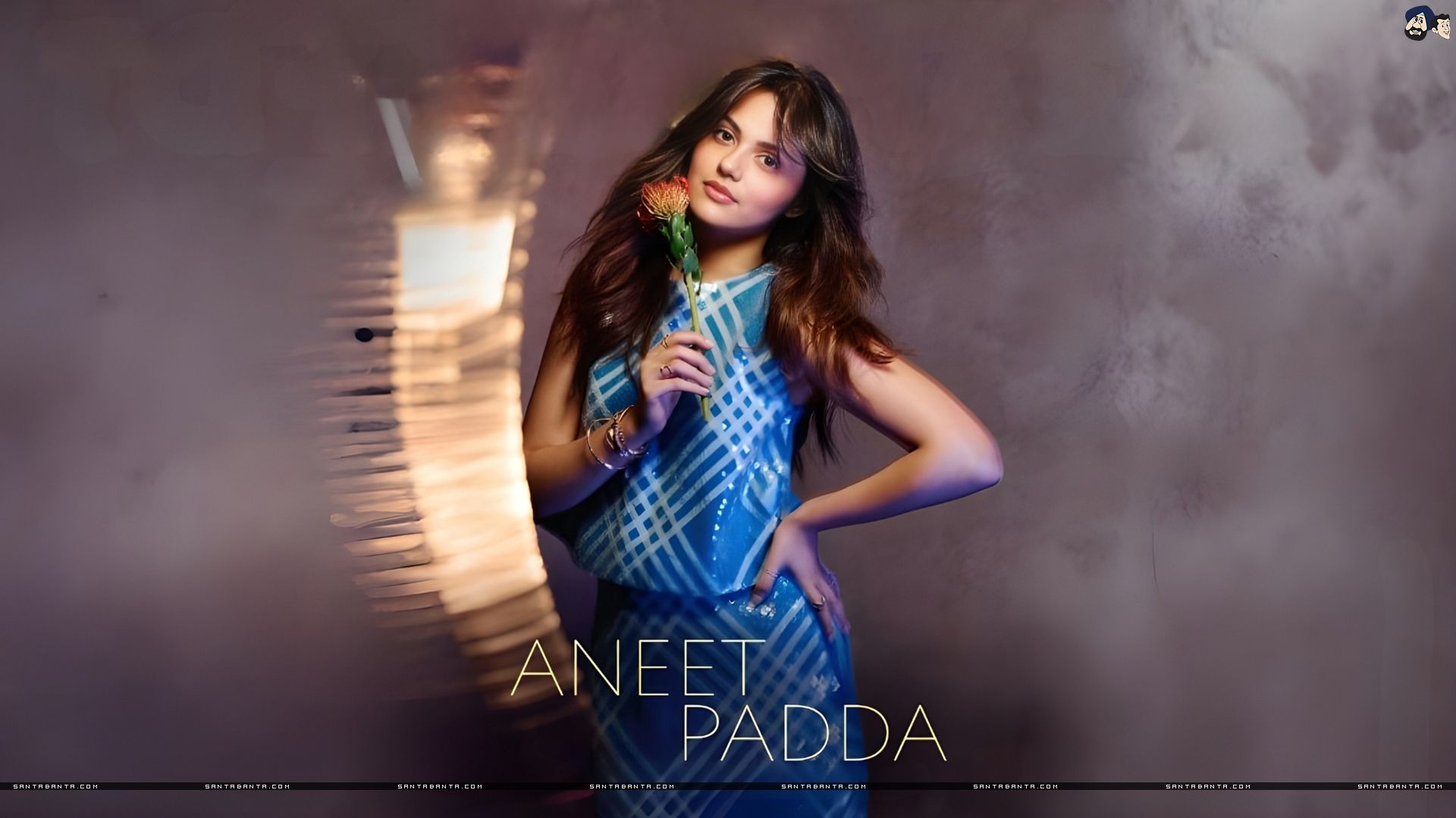 1920x1080 SantaBanta Indian Celebrities(F)-Aneet Padda- Wallpaper