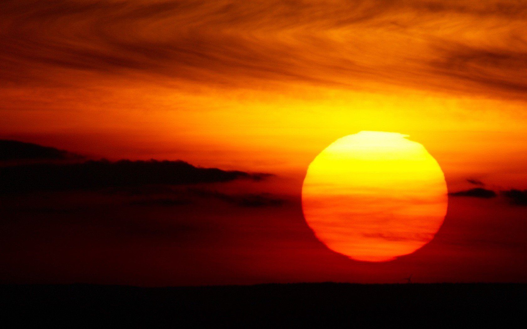 1680x1050 Artistic Sunset Glow. HD Wallpaper Masterpiece