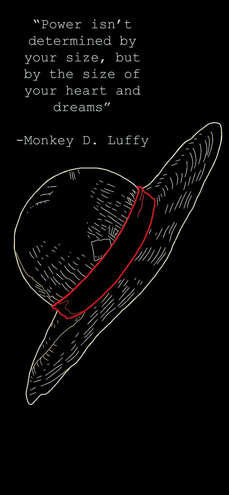 800x1731 HD one piece quotes wallpaper