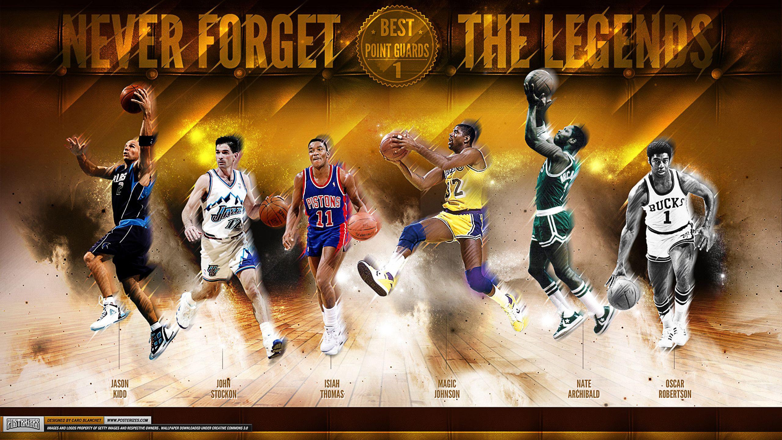 2560x1440 NBA Legends Wallpaper