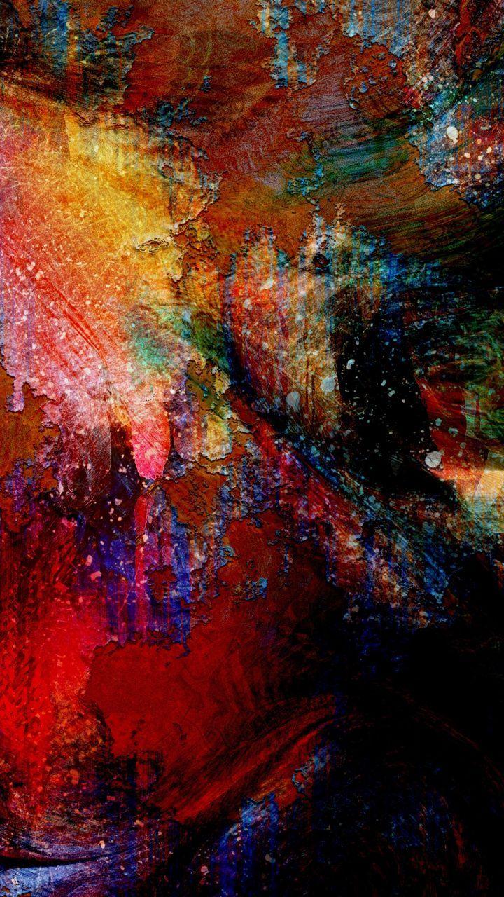 720x1280 Free download 720x1280 Artwork canvas surface colorful wallpaper
