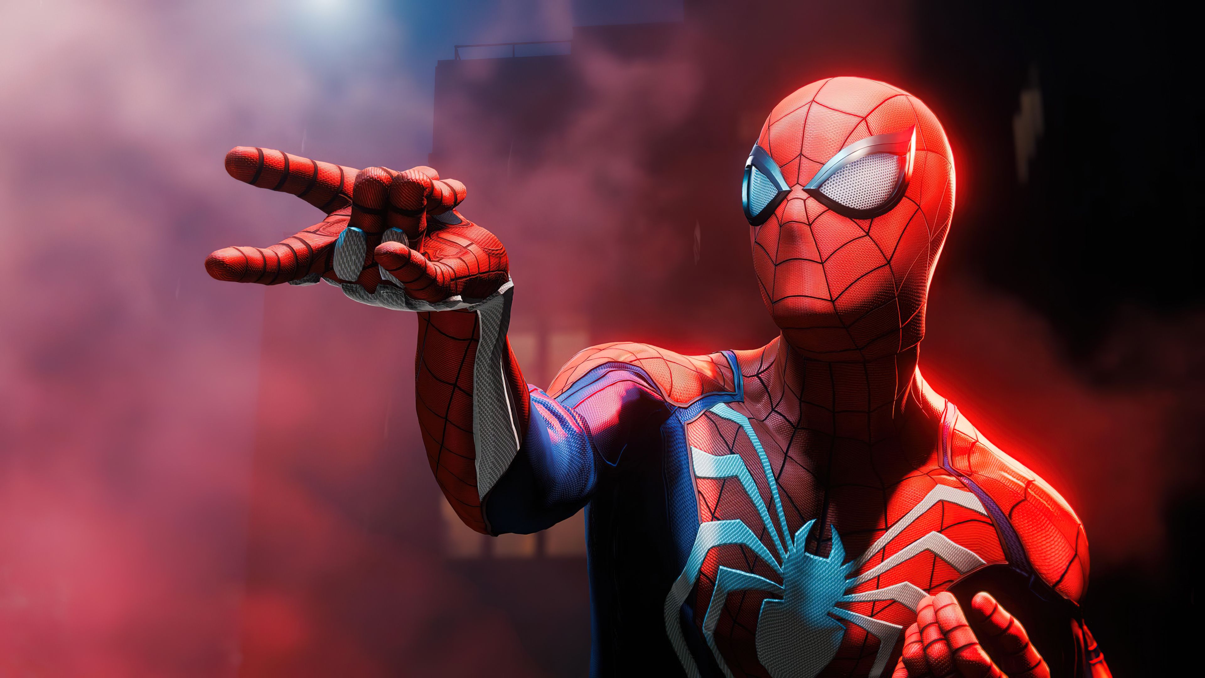 3840x2160 Marvel's Spider Man Remastered Wallpaper 4K, Advanced Suit