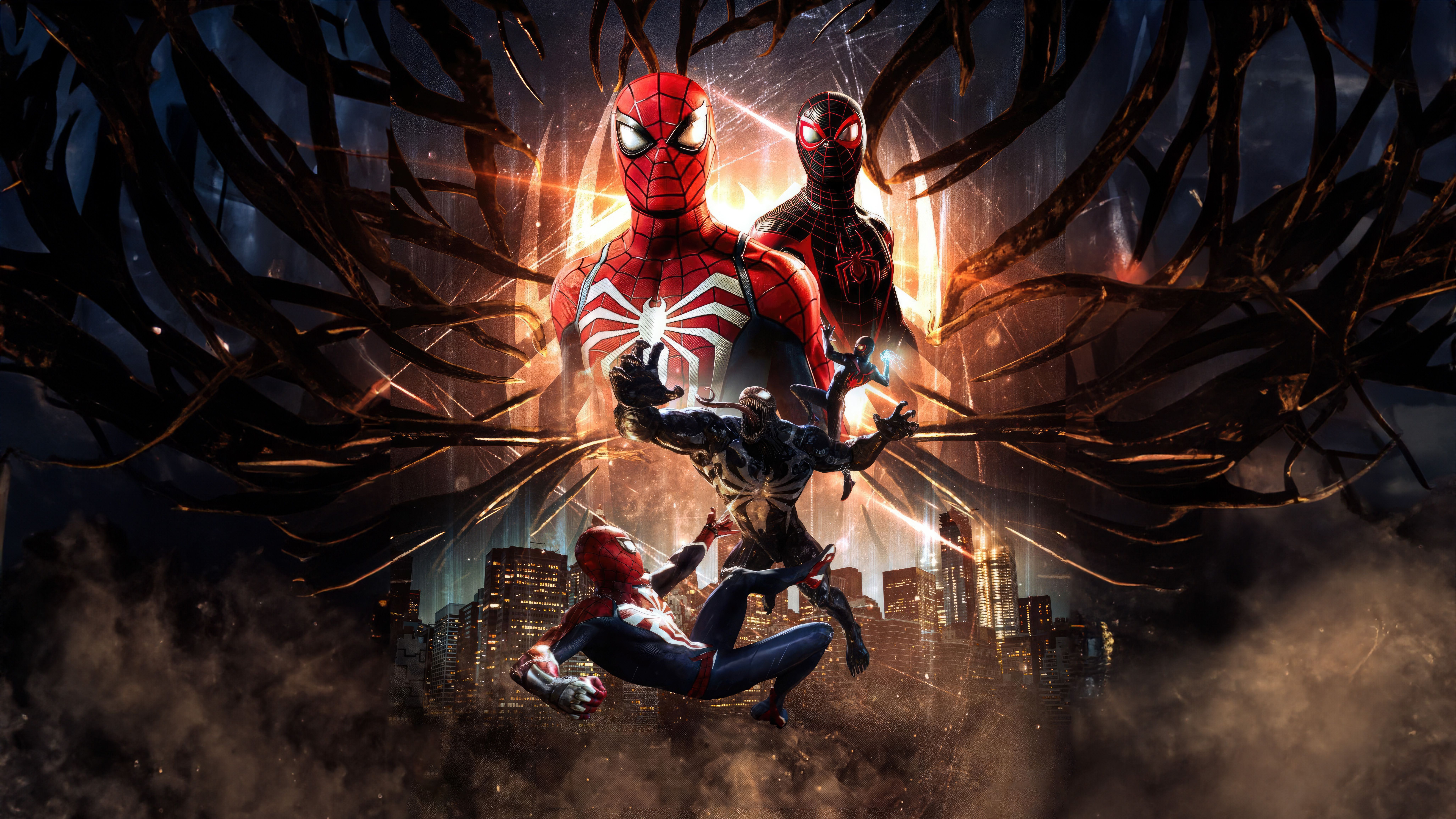 8210x4618 Marvels Spider Man 2 Game 8k Wallpaper, HD Games Wallpaper, 4k Wallpaper , Image, Background, Photos and Picture