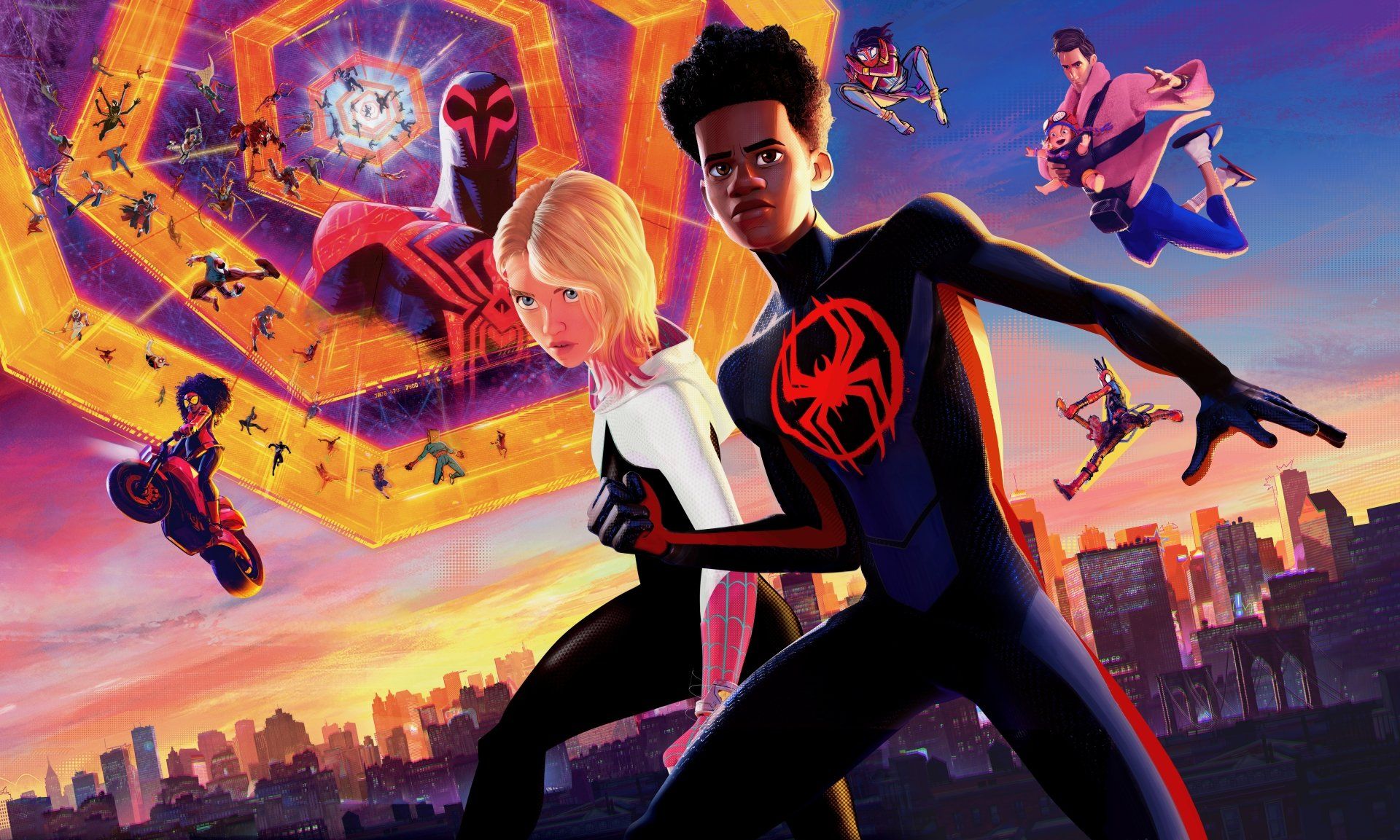 1920x1153 Spider Man: Across The Spider Verse 8K Ultra HD Wallpaper Adventurex8169