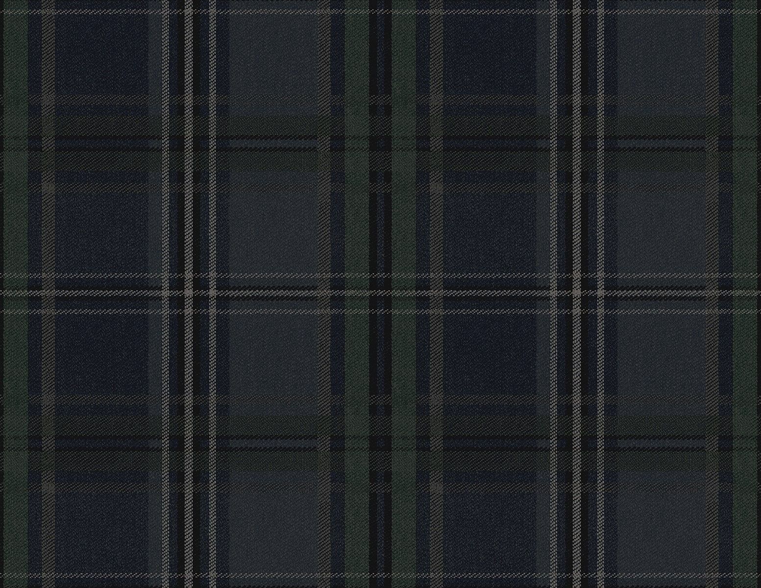 1553x1200 NextWall Classic Plaid Peel and Stick Deep Blue Wallpaper