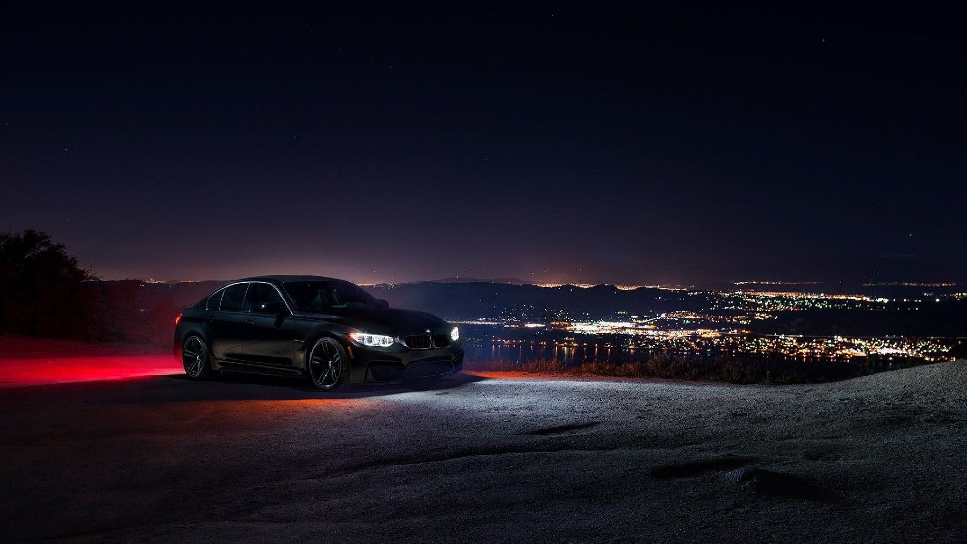 3840x2160 BMW 4k Dark Wallpaper