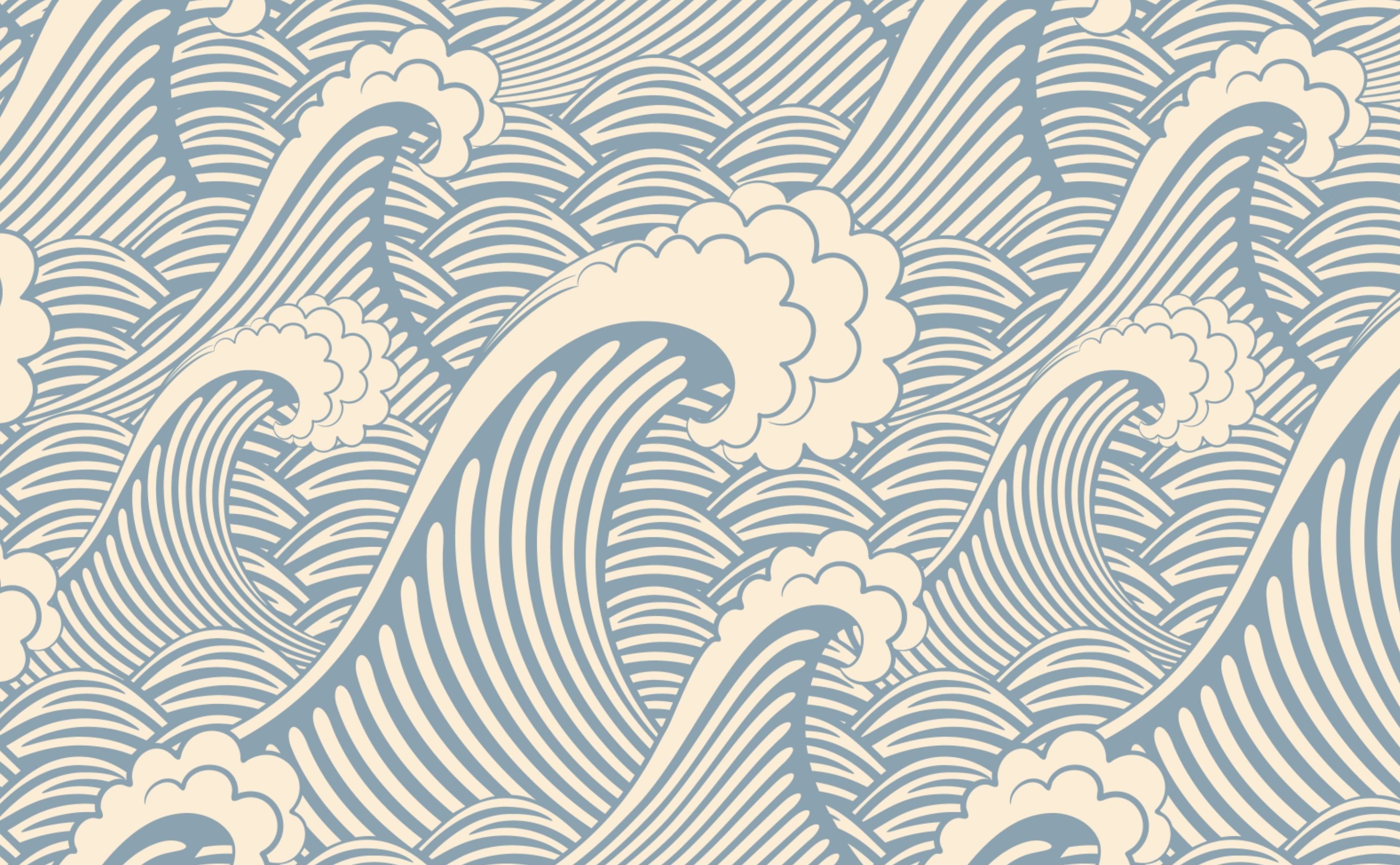 3028x1872 Angled Waves Wallpaper