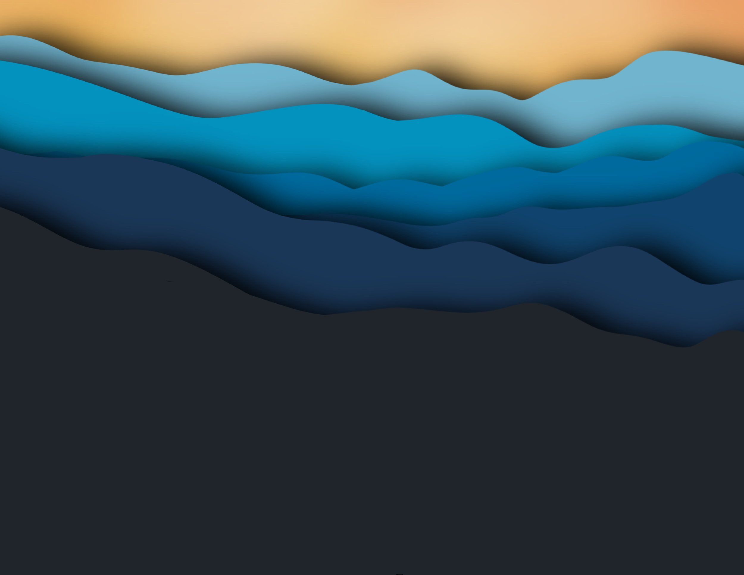 2500x1932 Angled Waves 4k Wallpaper