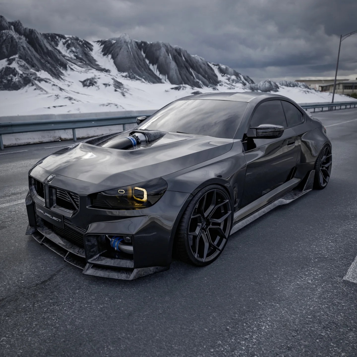 1440x1440 G87 BMW M2 Track Day Package Has Nothing on This Extreme Virtual Build Sporting 000 HP