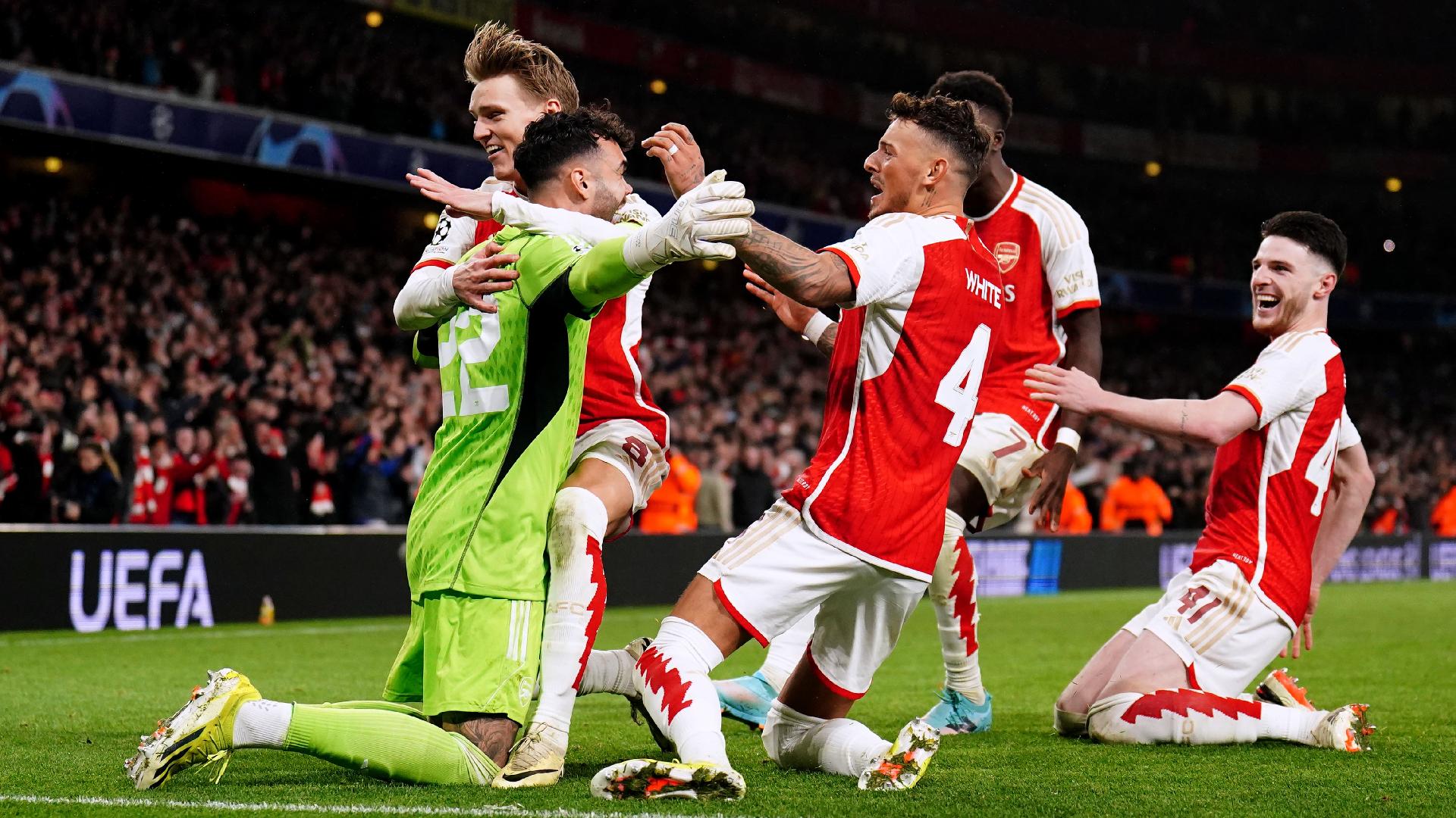 1920x1080 David Raya 'should have saved three' but thrilled to help Arsenal through