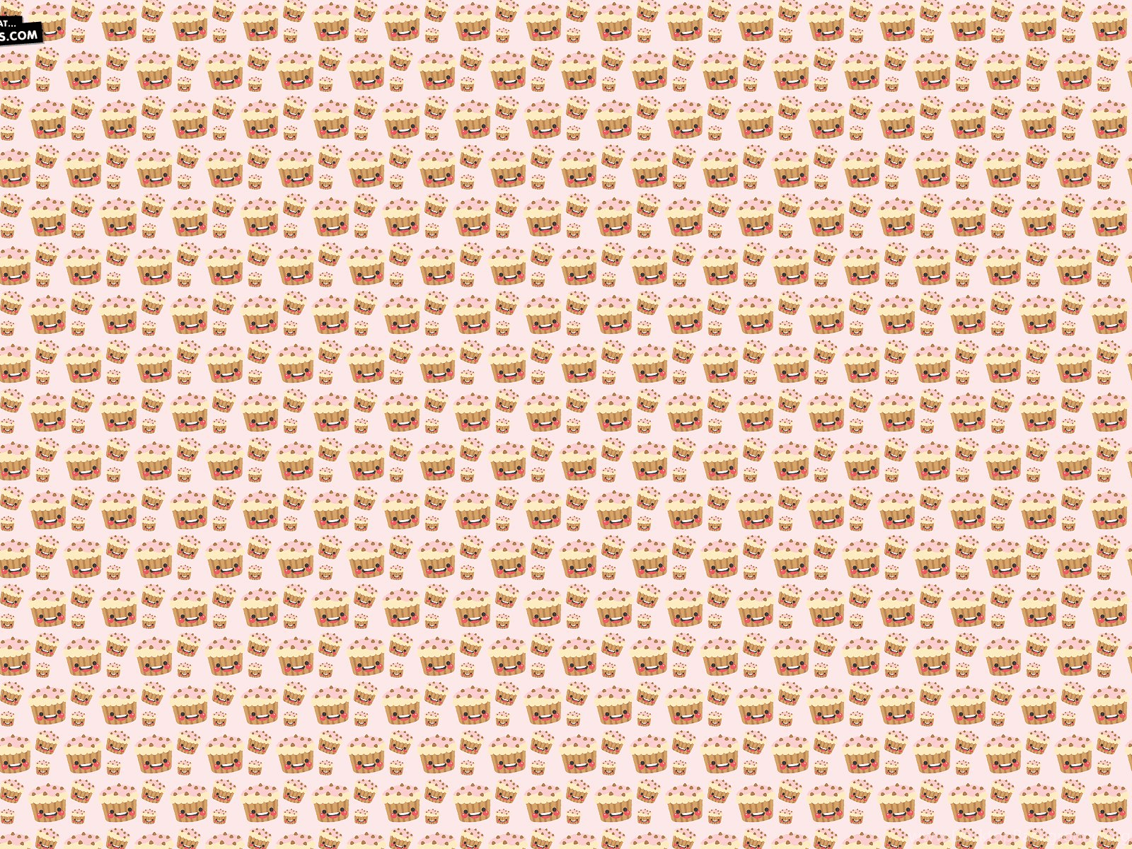 1600x1200 Pink Cupcake Wallpaper Desktop Background