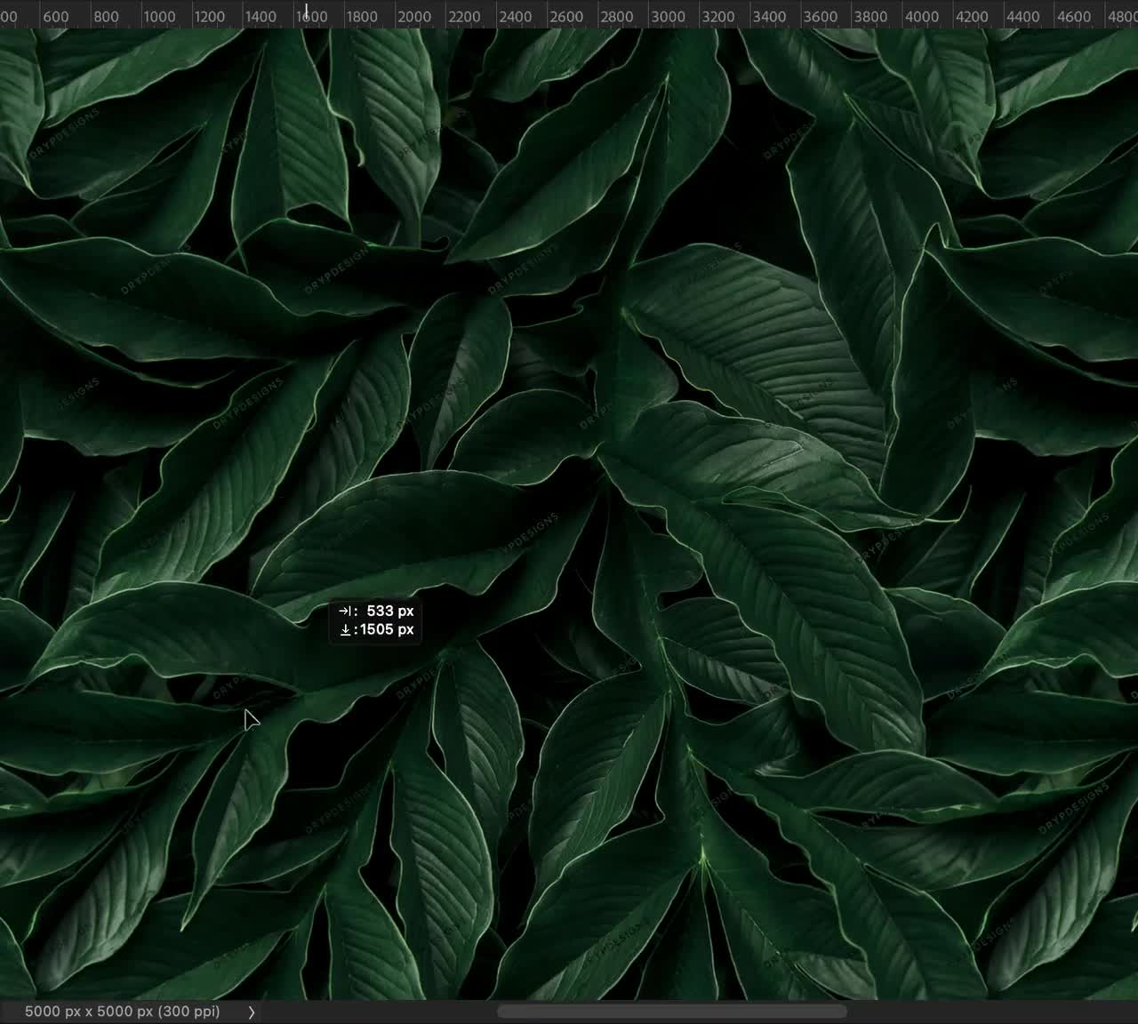 1280x1152 Realistic Dark Green Jungle Leaves Seamless Background Foliage Palm Leaf Digital Paper Wallpaper PNG Download Files