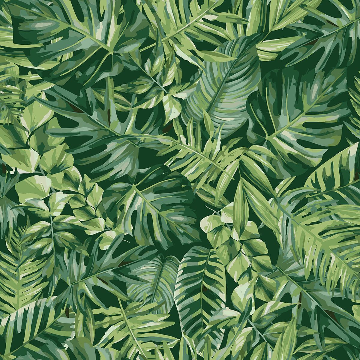 1200x1200 Tropical Leaves