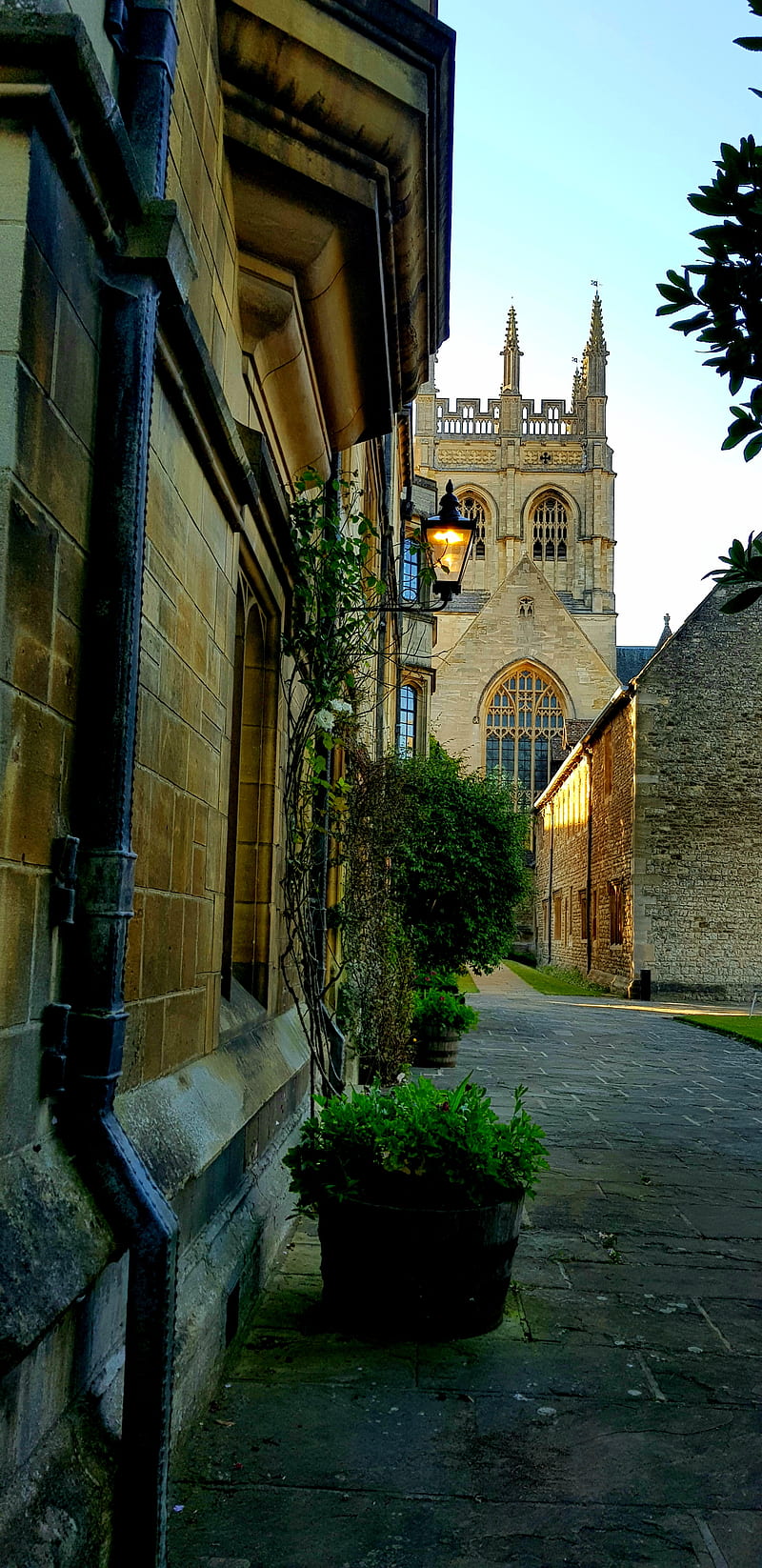 800x1646 City, old, oxford, street, HD phone wallpaper