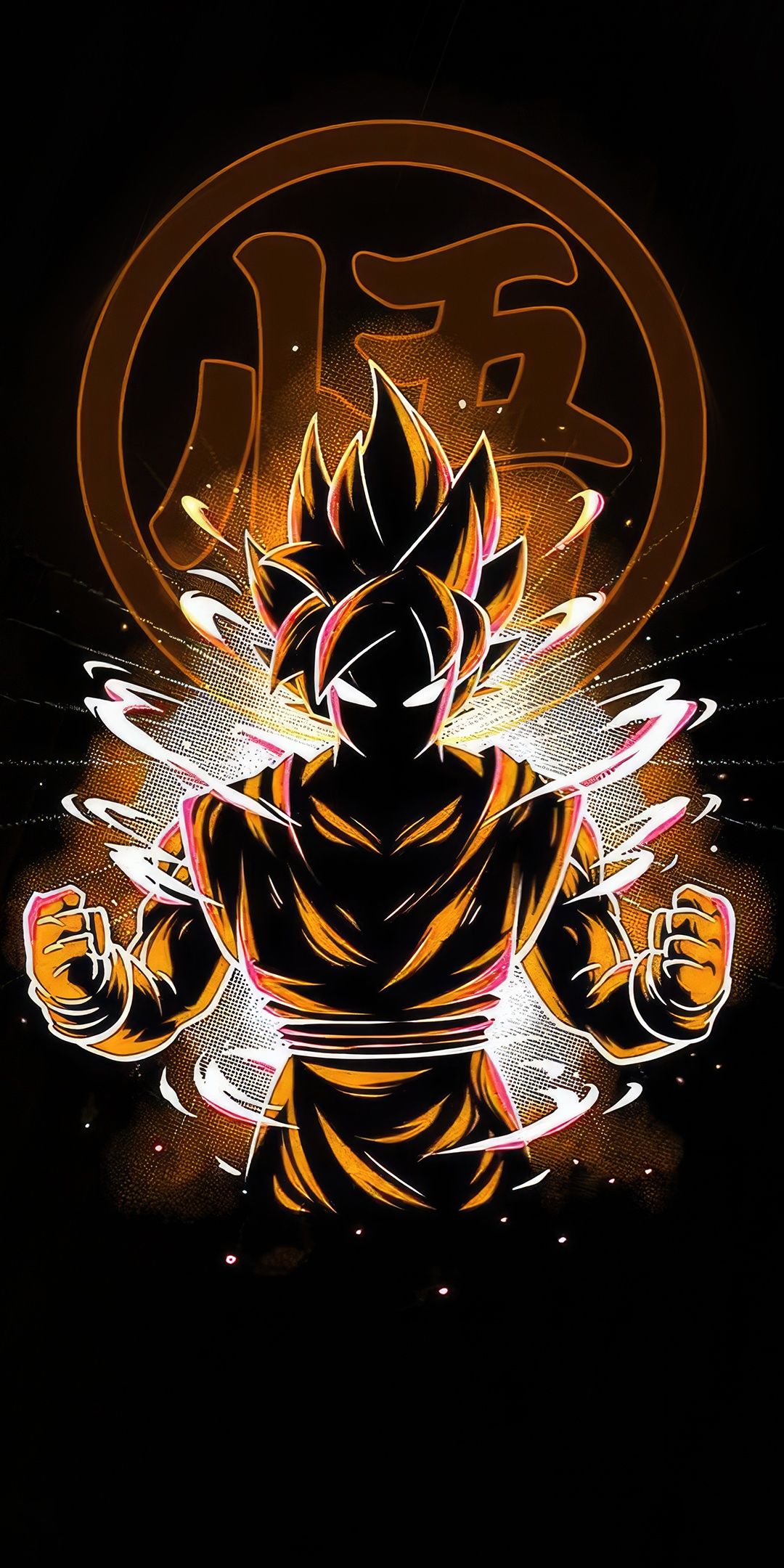 1080x2160 Son Goku Wallpaper 4K, Dragon Ball Super