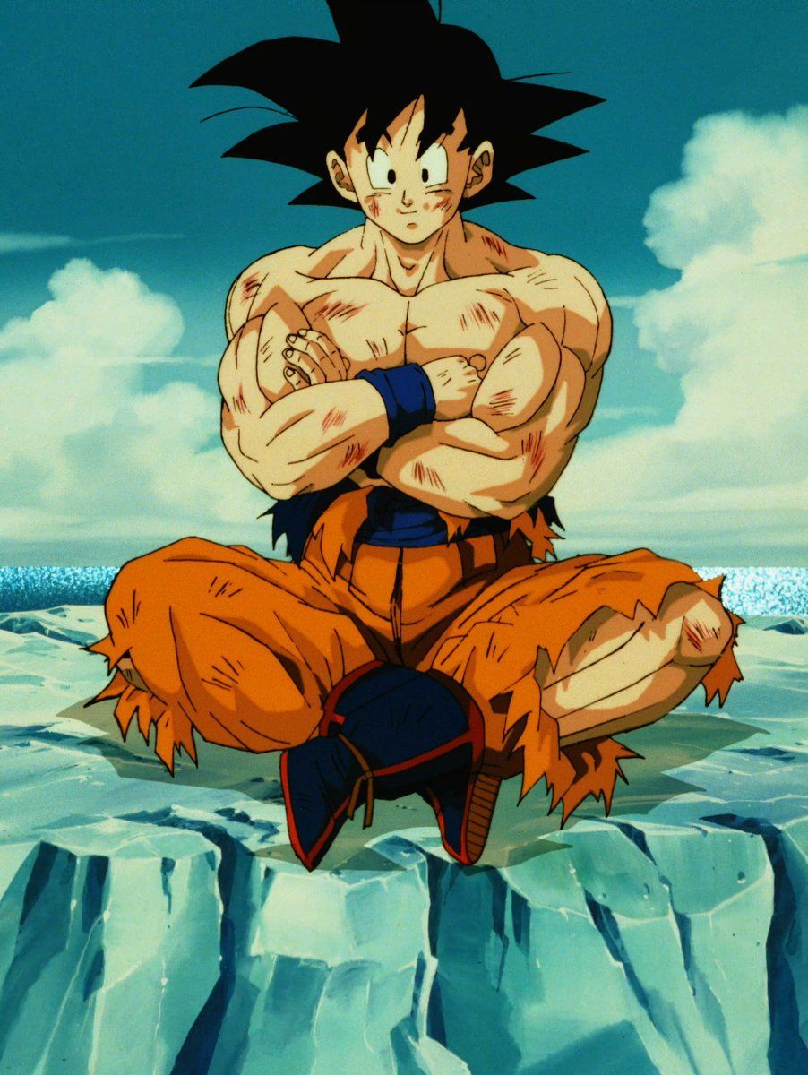 902x1200 Reconstitution travelling vertical sur Goku, DBZ film 7 ! Link HD
