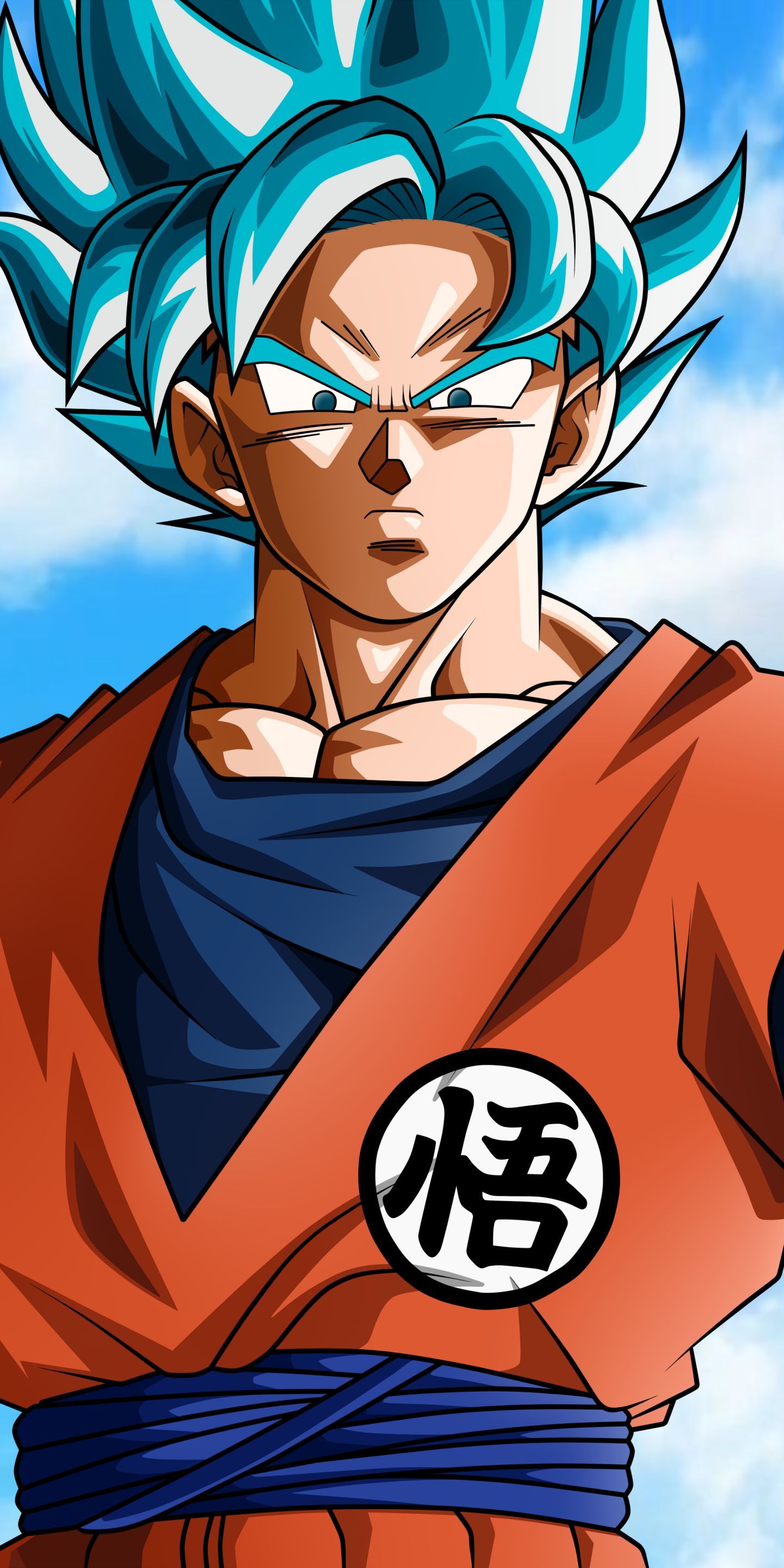 1440x2880 Phone wallpaper: Goku, Dragon Ball, Anime, Ssgss Goku 1186838