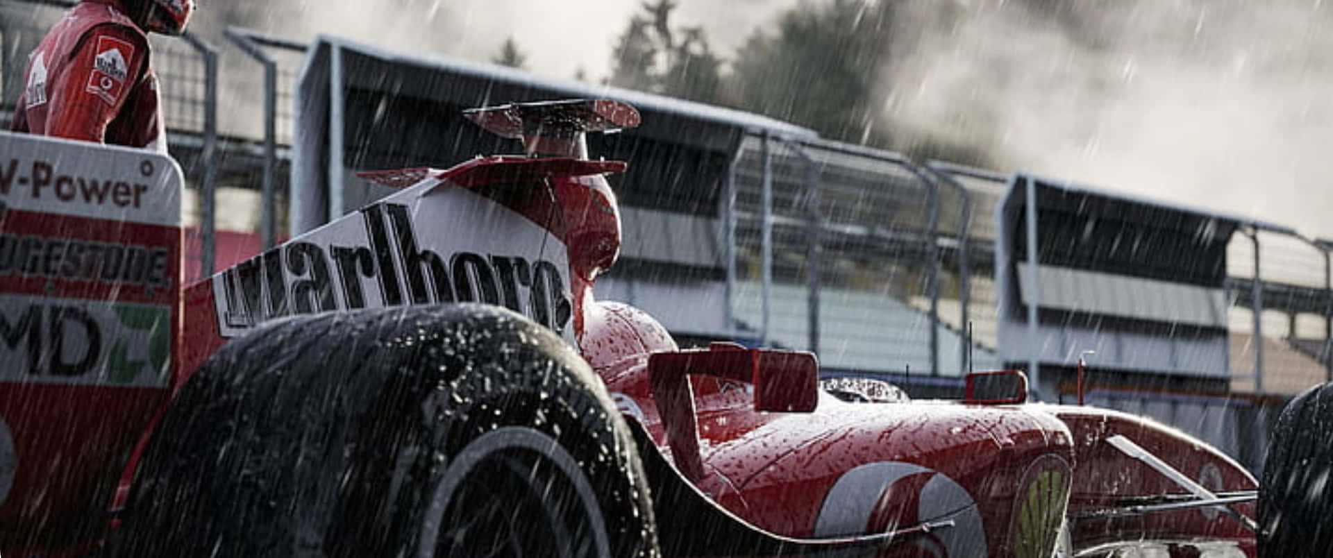 1920x804 Descargar Fondode Pantalla Ferrari F1 Rojo En Resolución 3440x1440p
