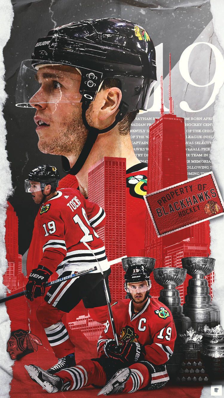 750x1334 Download Ice Hockey Centre Jonathan Toews Wallpaper