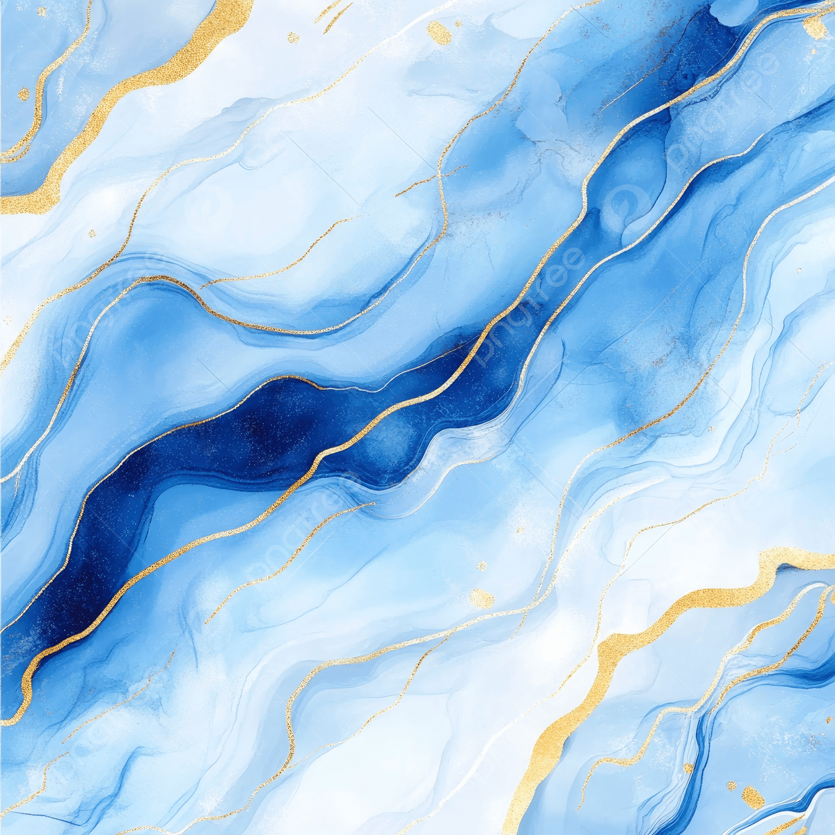 1200x1200 Abstract Blue And Gold Marble Background With Fluid Lines Of White Navy Metallic Accents, Marble, Fluid, Abstract Background Image And Wallpaper for Free Download