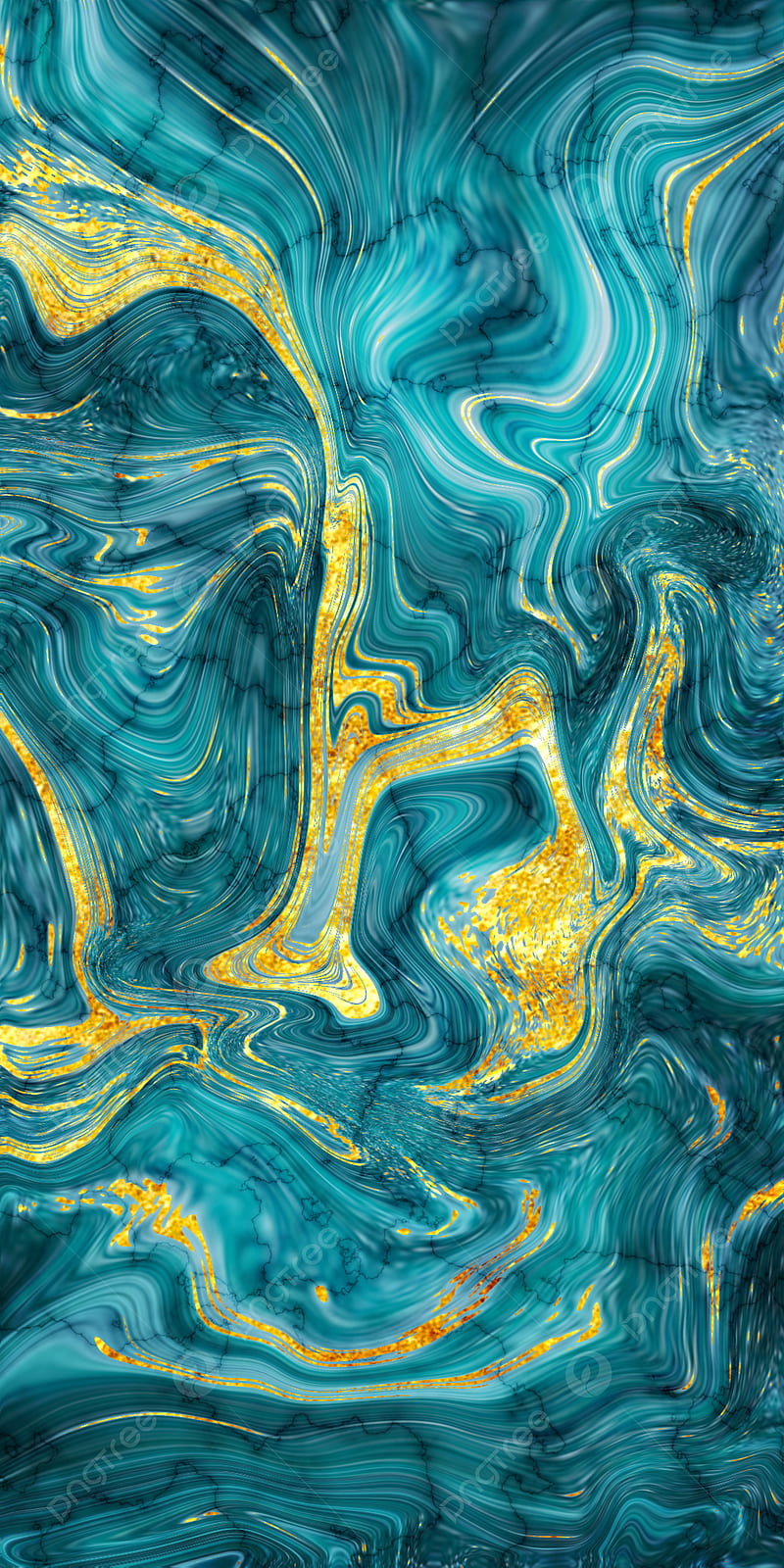 800x1600 Dark Blue Liquid Gold Marble Abstract Texture Background, Floor Tile, Mobile, HD phone wallpaper