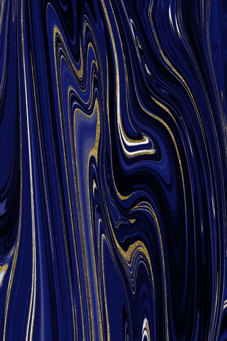 740x1110 Dark Blue Gold Marble Background Photo Free High Quality Picture