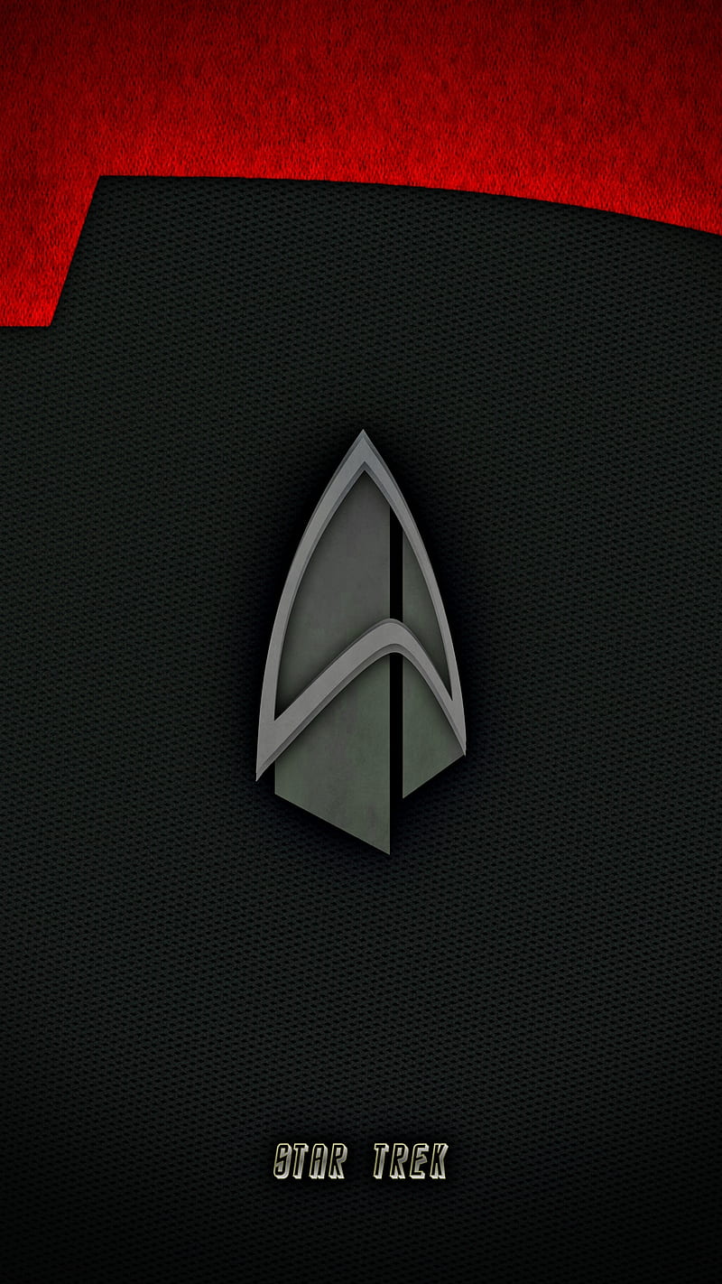800x1422 HD star trek red wallpaper