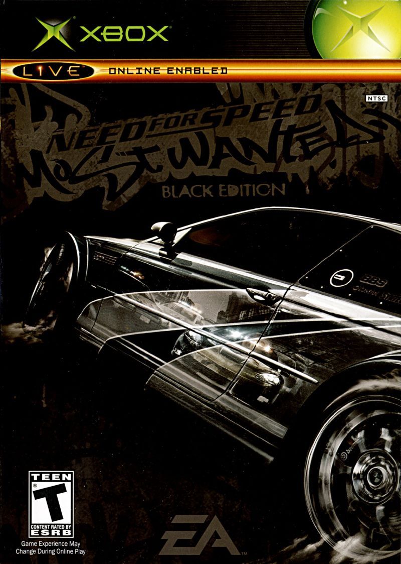 800x1123 Need for Speed Most Wanted Black Edition Original RESURFACED AND TESTED