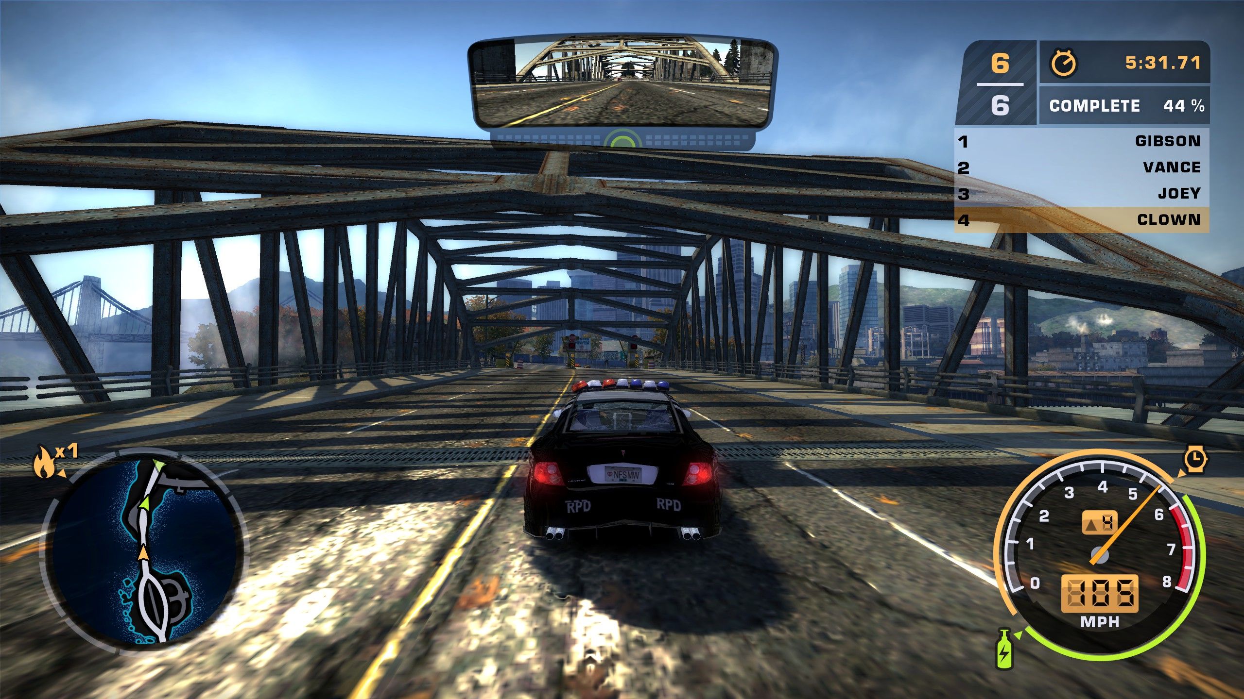 2560x1440 Need for Speed: Most Wanted
