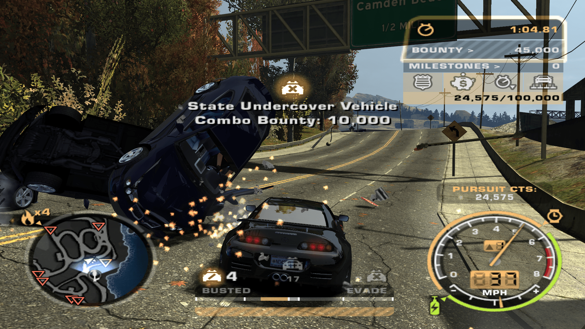 1920x1080 Need For Speed: Most Wanted HD Texture Mod